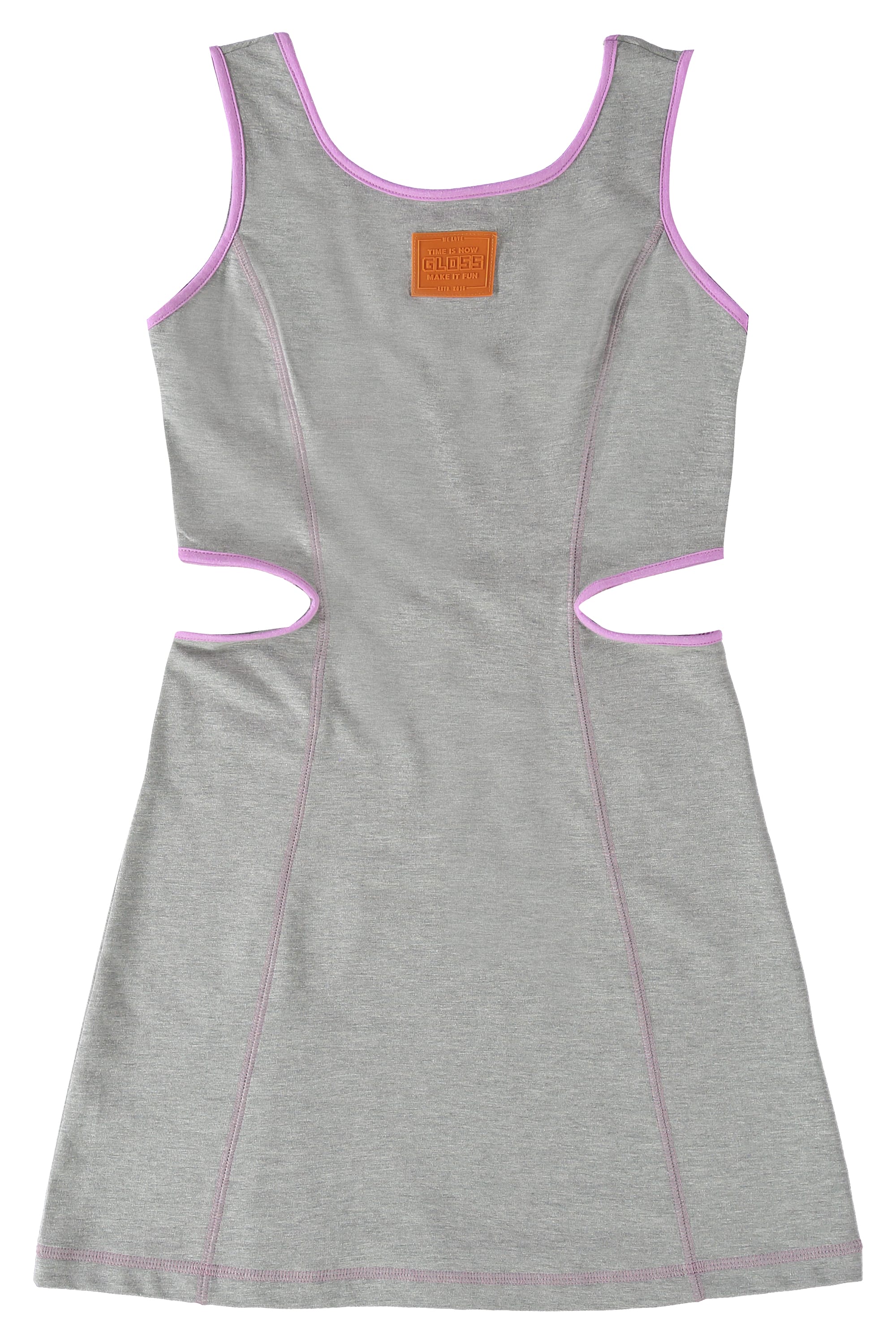 Vestido Regata Infantil (Cinza) Gloss - Imagem 2