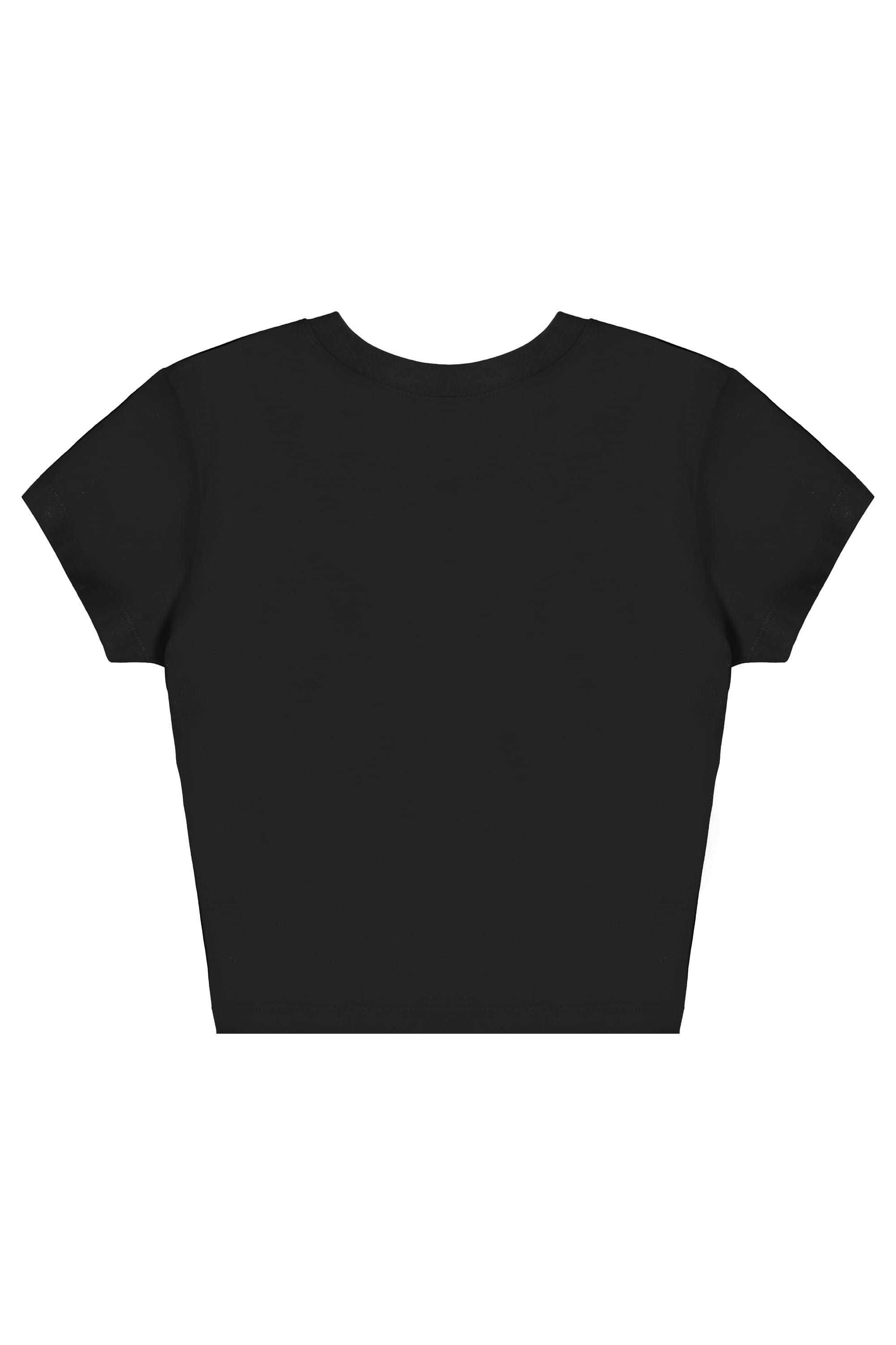 Blusa Manga Curta com Amarração (Preto) Gloss - Imagem 4