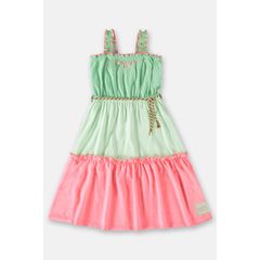 Vestido-Tricolor-Elegance-Infantil--Verde--Up-Baby