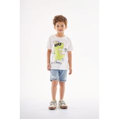 Camiseta-Dino-Come-On-Infantil--Branco--Up-Baby