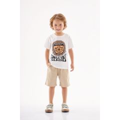 Camiseta-Jungle-Vibes-Infantil-Menino--Branco--Up-Baby