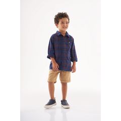 Camisa-Infantil-Xadrez-para-Menino--Azul--Up-Baby
