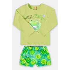 Conjunto-Spot-the-Frog-Infantil-para-Menino--Verde--Up-Baby
