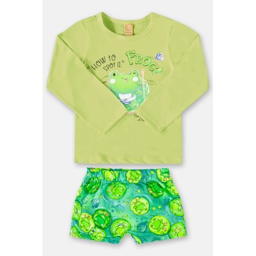 Conjunto-Spot-the-Frog-Infantil-para-Menino--Verde--Up-Baby