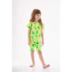 Pijama-Curto-Infantil-Menina--Verde--Up-Baby
