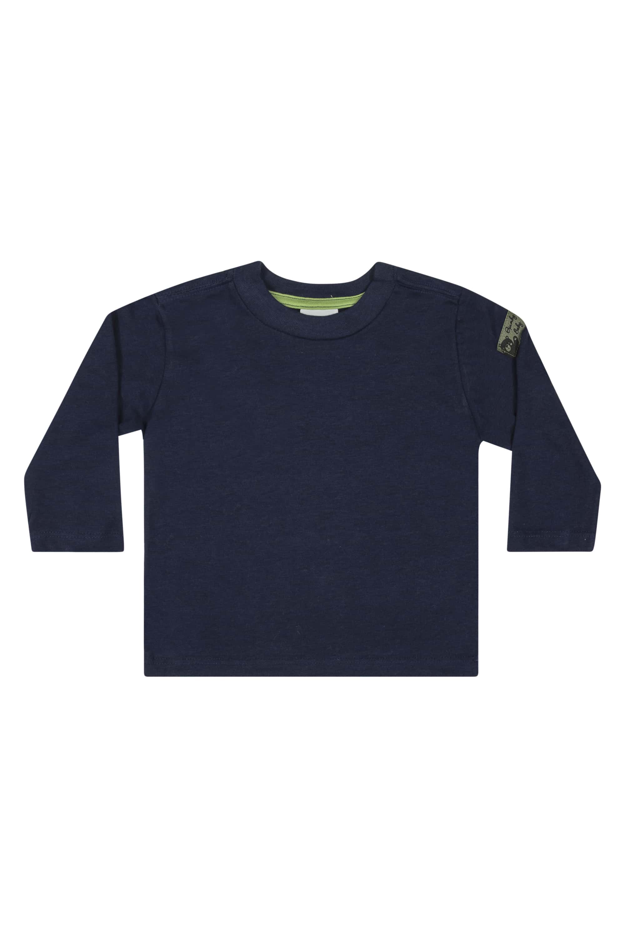 Conjunto Camiseta e Jardineira para Bebê Menino (Verde) Quimby - Imagem 3