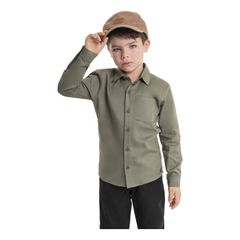 Camisa-Flanelada-Infantil-Menino--Verde-Escuro--Quimby