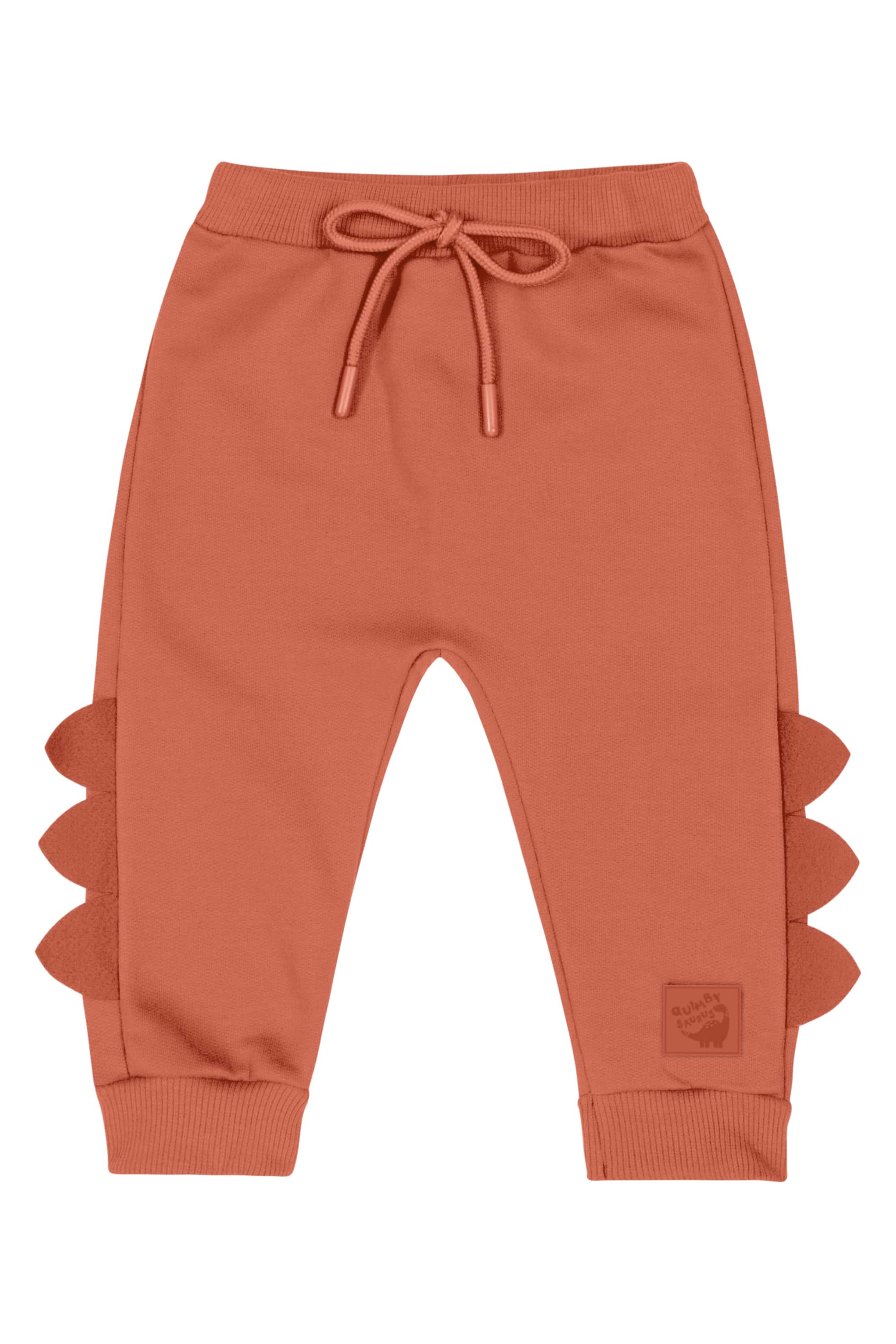 Calça Básica Unissex para Bebê (Laranja) Quimby