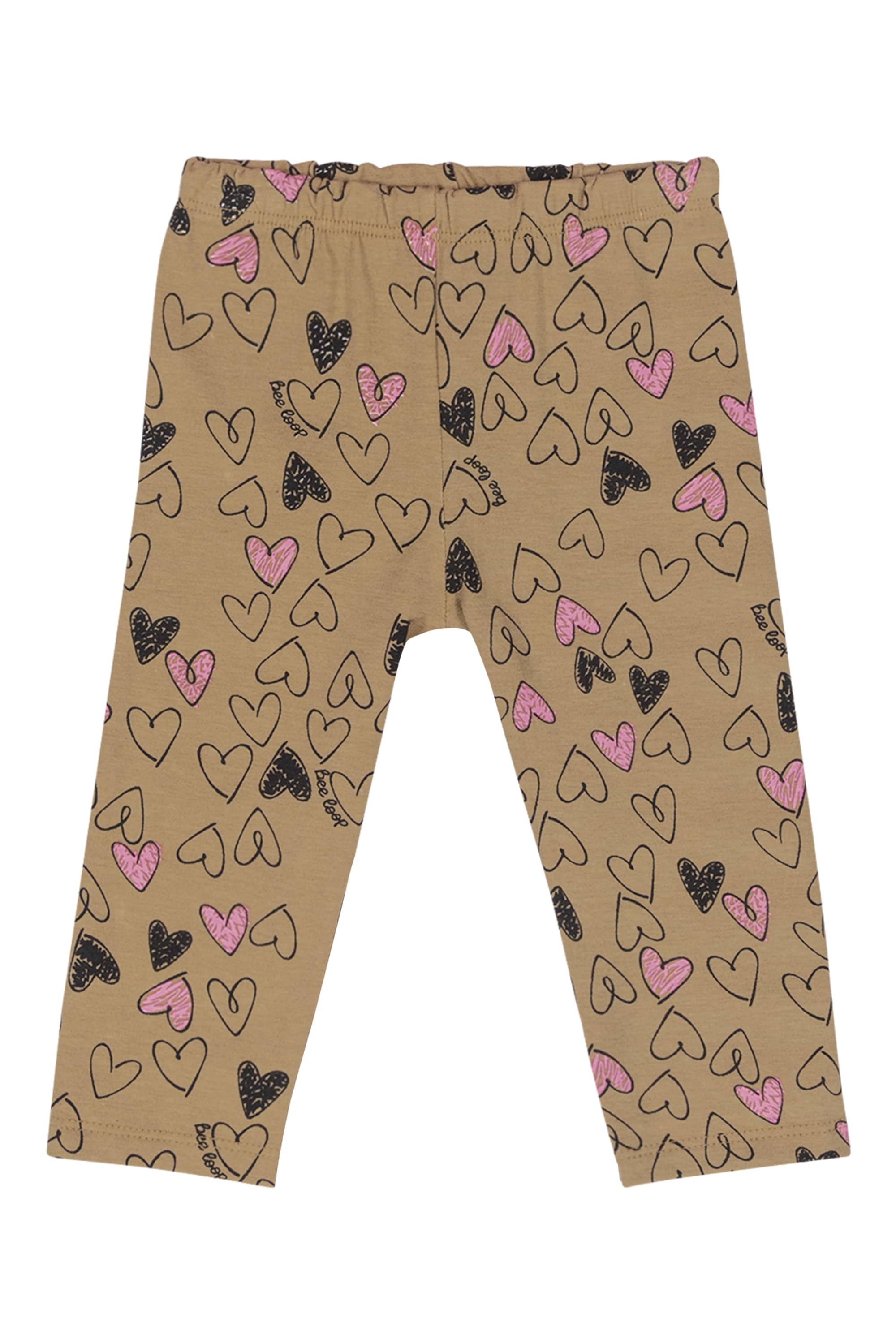 Conjunto Blusa e Legging Bebê Menina (Rosa) Bee Loop - Imagem 3