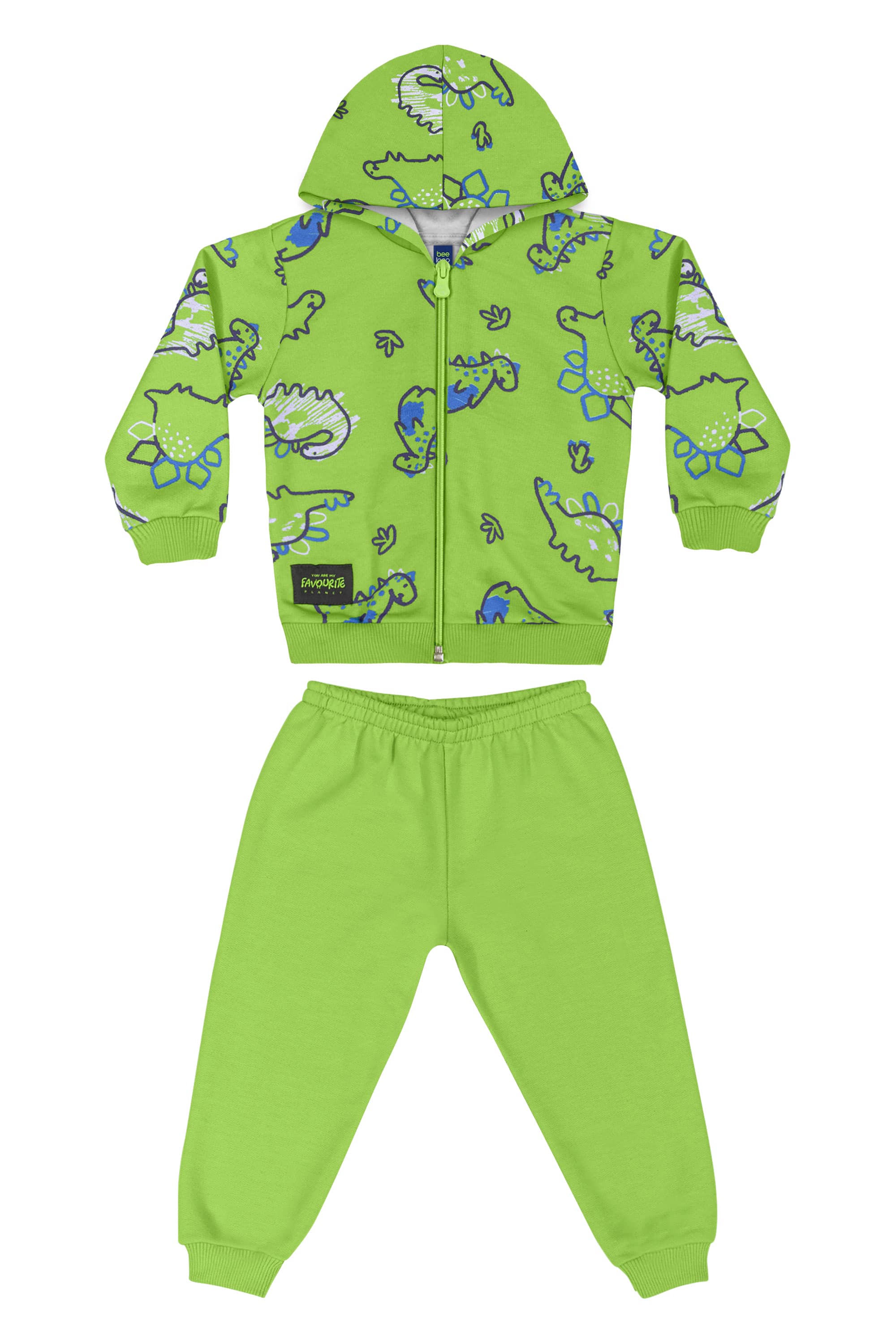 Conjunto Jaqueta e Calça Bebê Menino (Verde) Bee Loop - Imagem 2