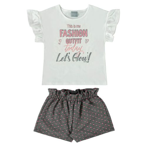 Conjunto-Infantil-Fashion-Outfit-com-Blusa-e-Shorts--Off-White--Quimby