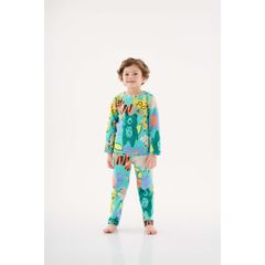 Pijama-em-Malha-Soft-Unissex-Infantil--Verde--Up-Baby