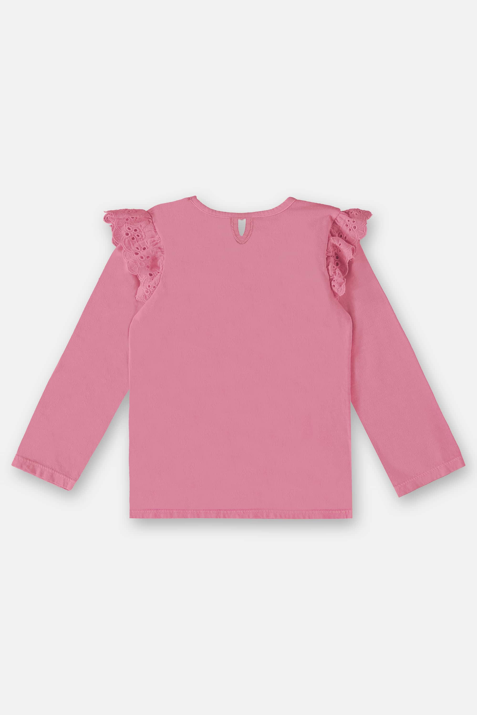 Blusa Básica Infantil Menina (Rosa Pink) Up Baby - Imagem 2