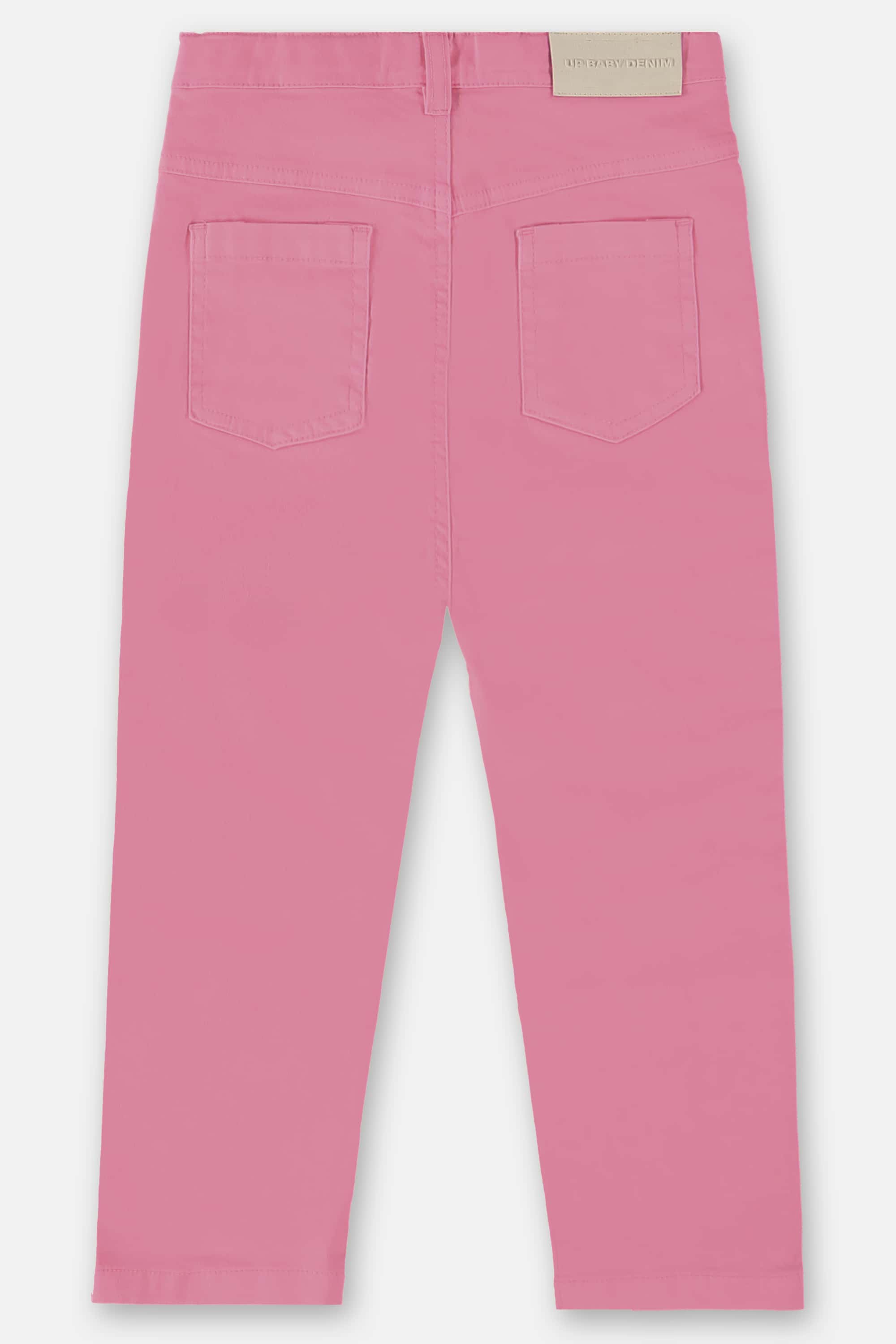 Calça Skinny em Sarja com Elastano Infantil Menina (Rosa Pink) Up Baby - Imagem 2