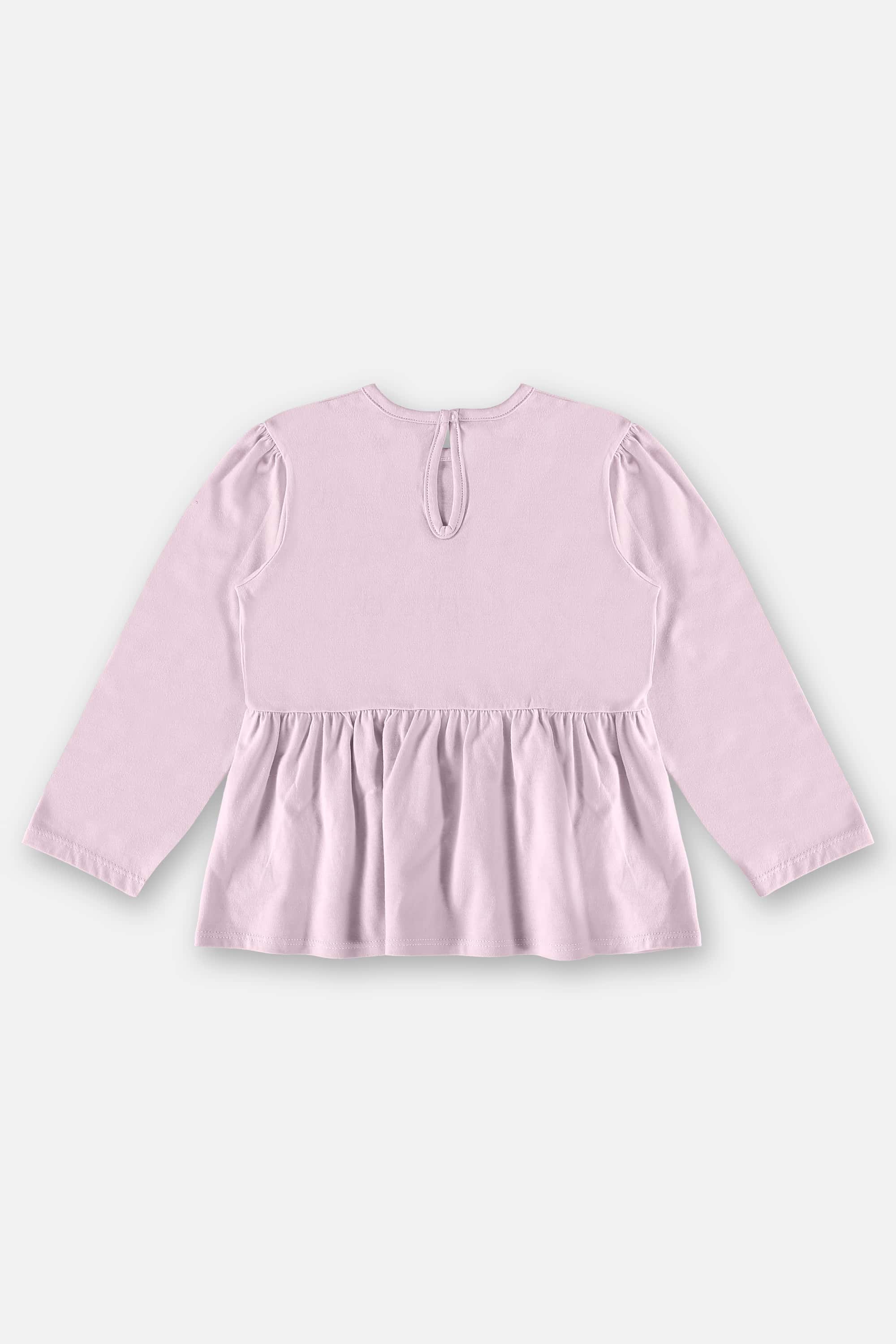 Bata Manga Longa Infantil Menina (Roxo) Up Baby - Imagem 2