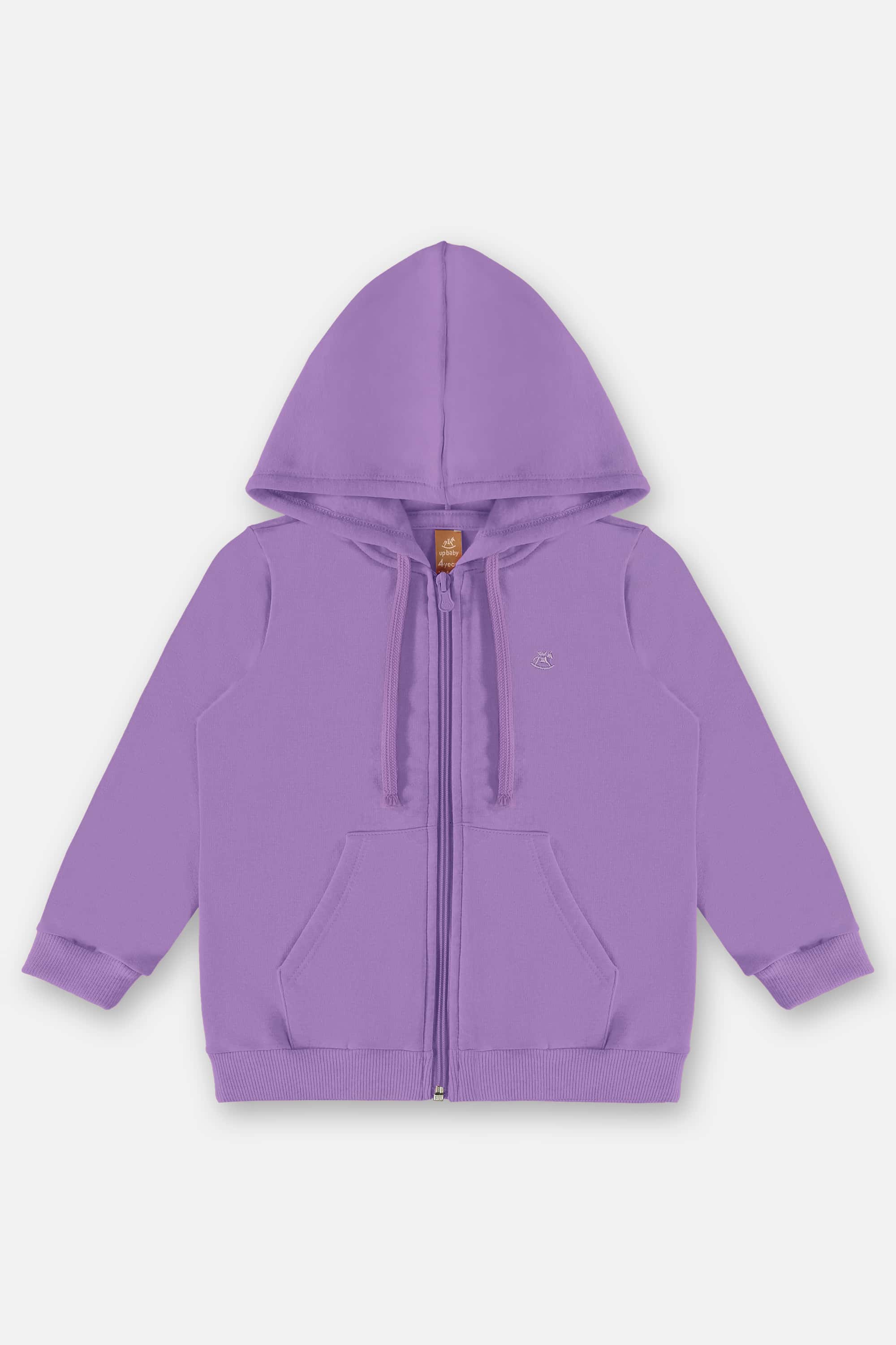 Jaqueta em Molecotton  Infantil Menina (Roxo) Up Baby