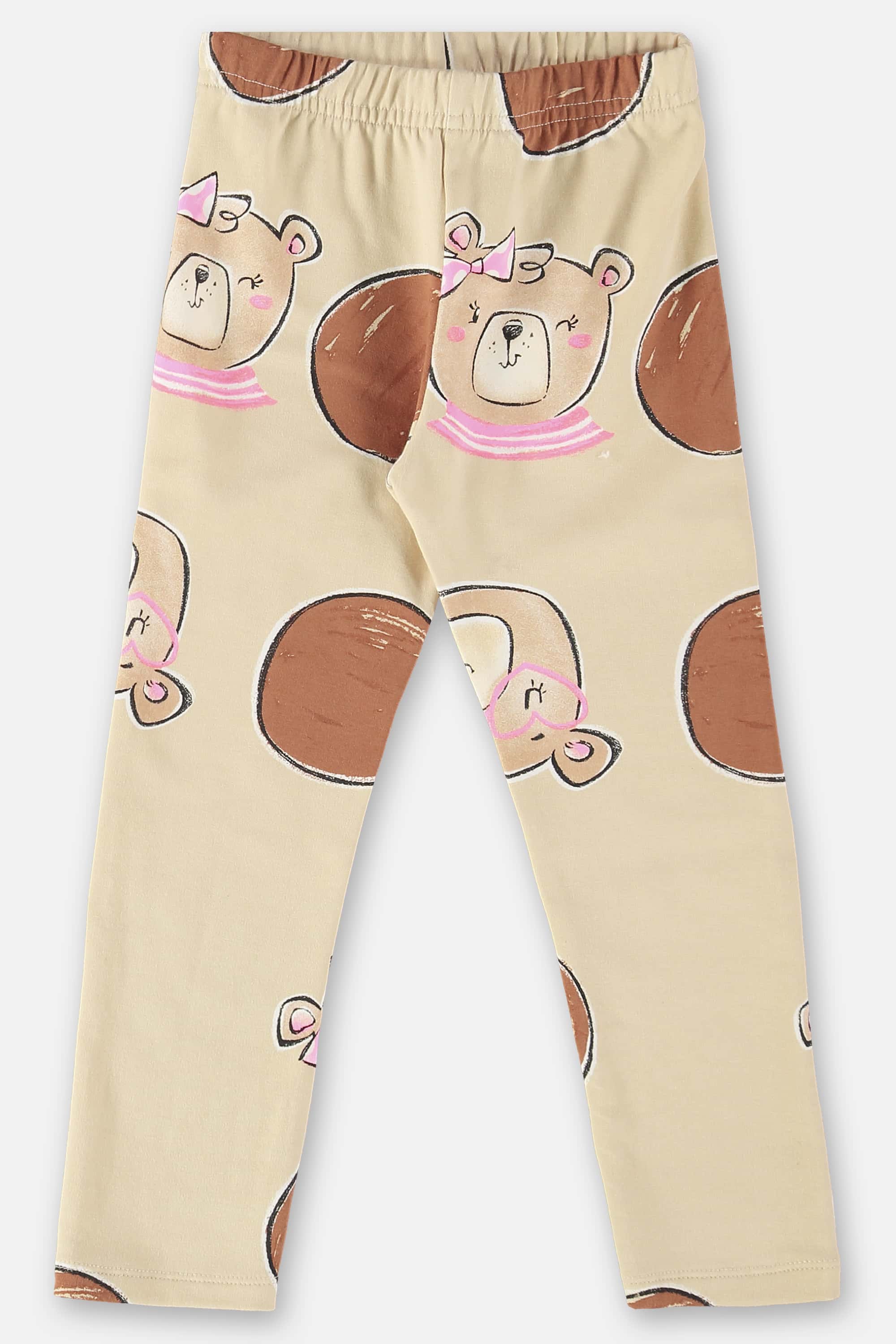Conjunto Blusão e Legging Infantil Menina (Bege) Up Baby - Imagem 4