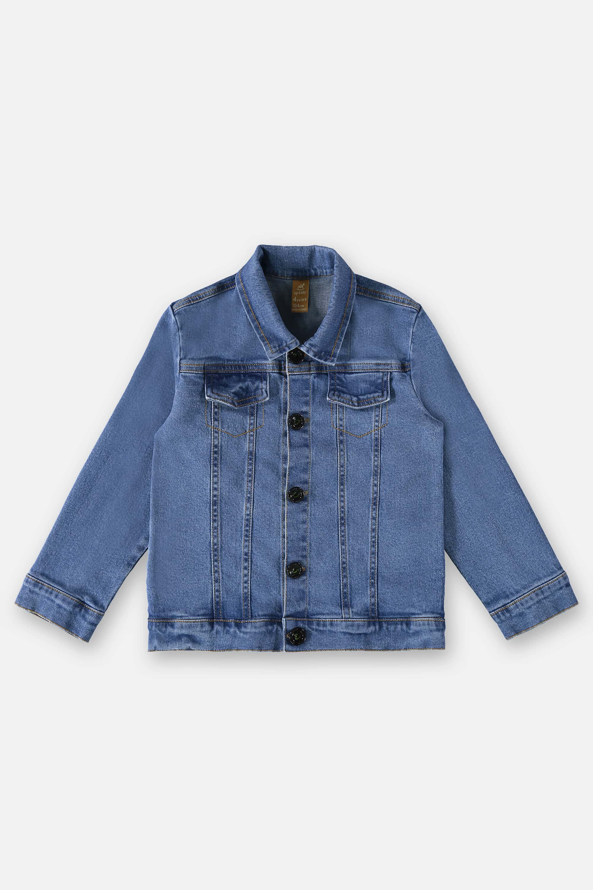 Jaqueta Jeans Infantil Menino (Azul) Up Baby - Imagem 2