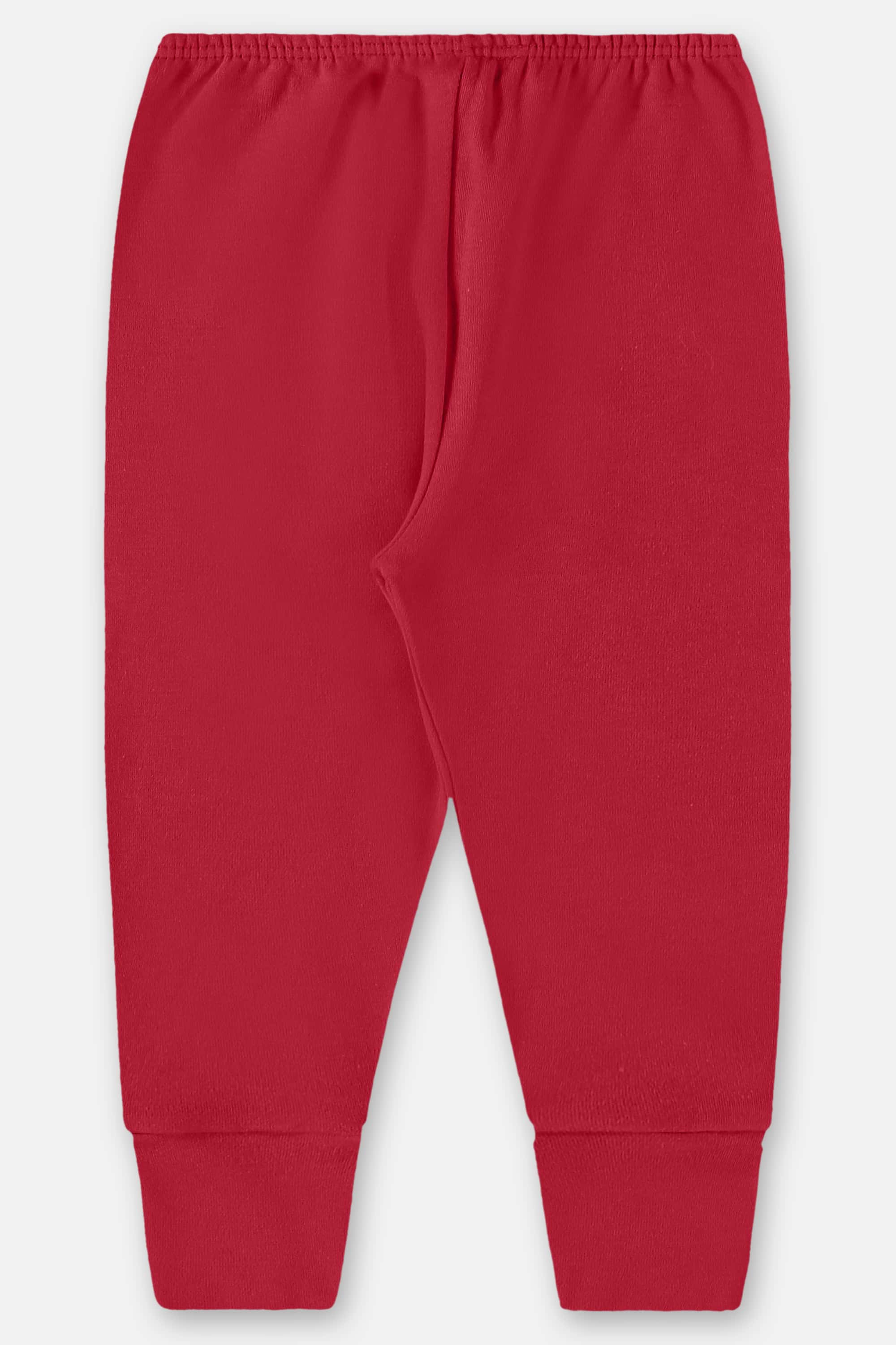 Calça Básica em Suedine Unissex para Bebê (Vermelho) Up Baby - Imagem 3