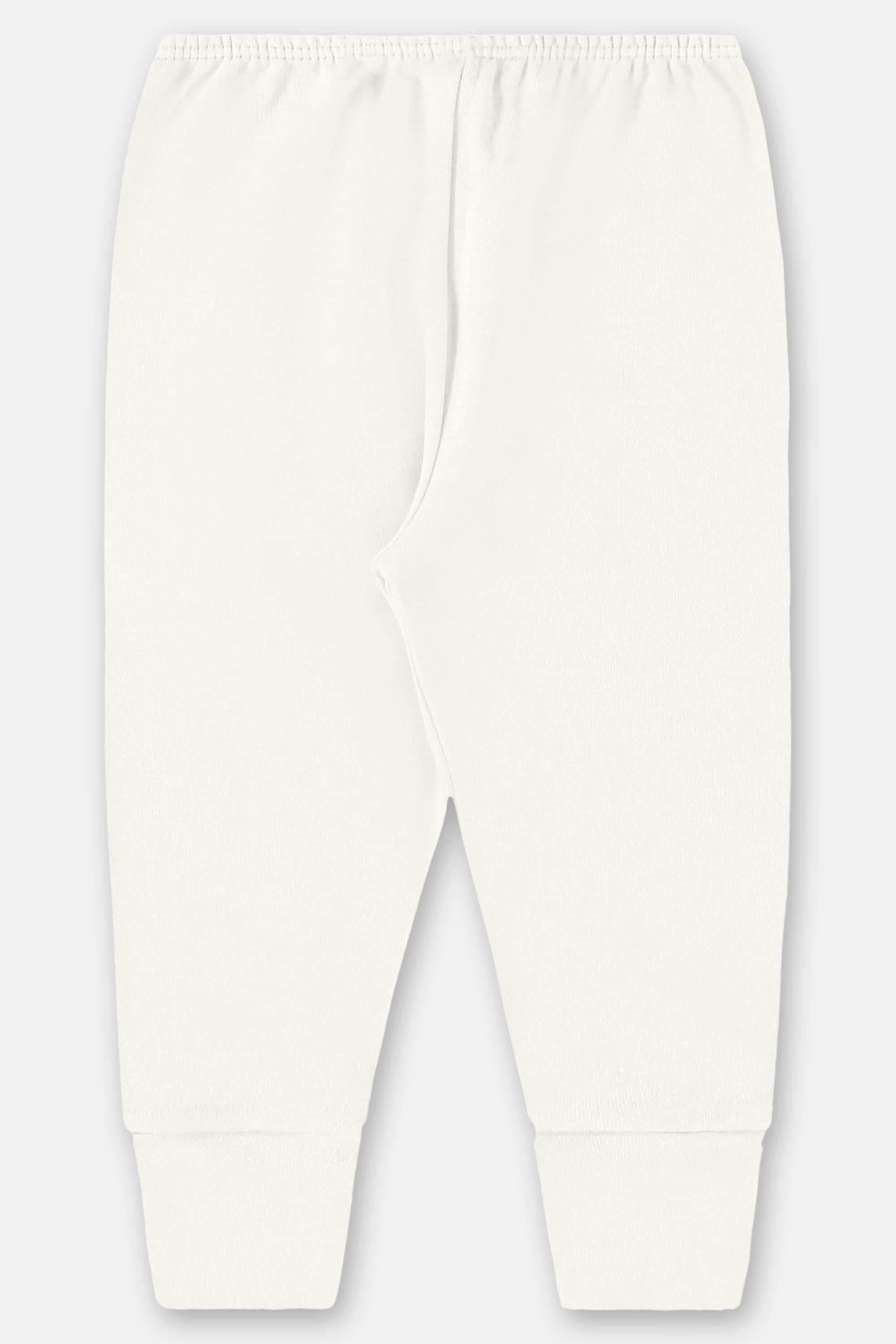 Calça Básica em Suedine Unissex para Bebê (Off White) Up Baby - Imagem 3