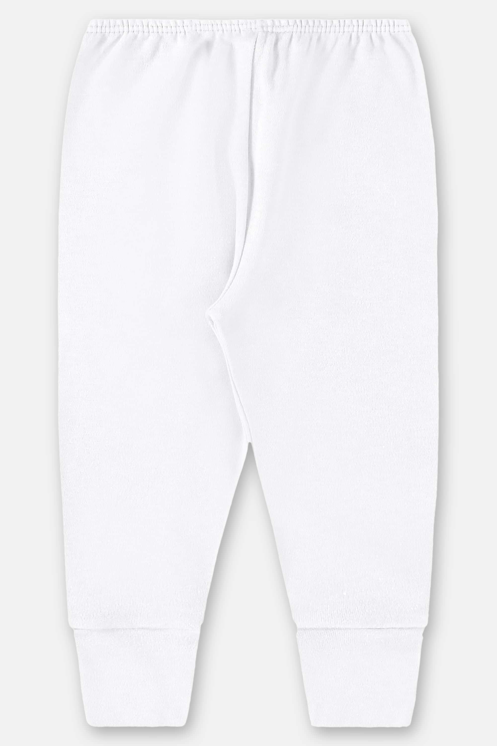 Calça Básica em Suedine Unissex para Bebê (Branco) Up Baby - Imagem 3