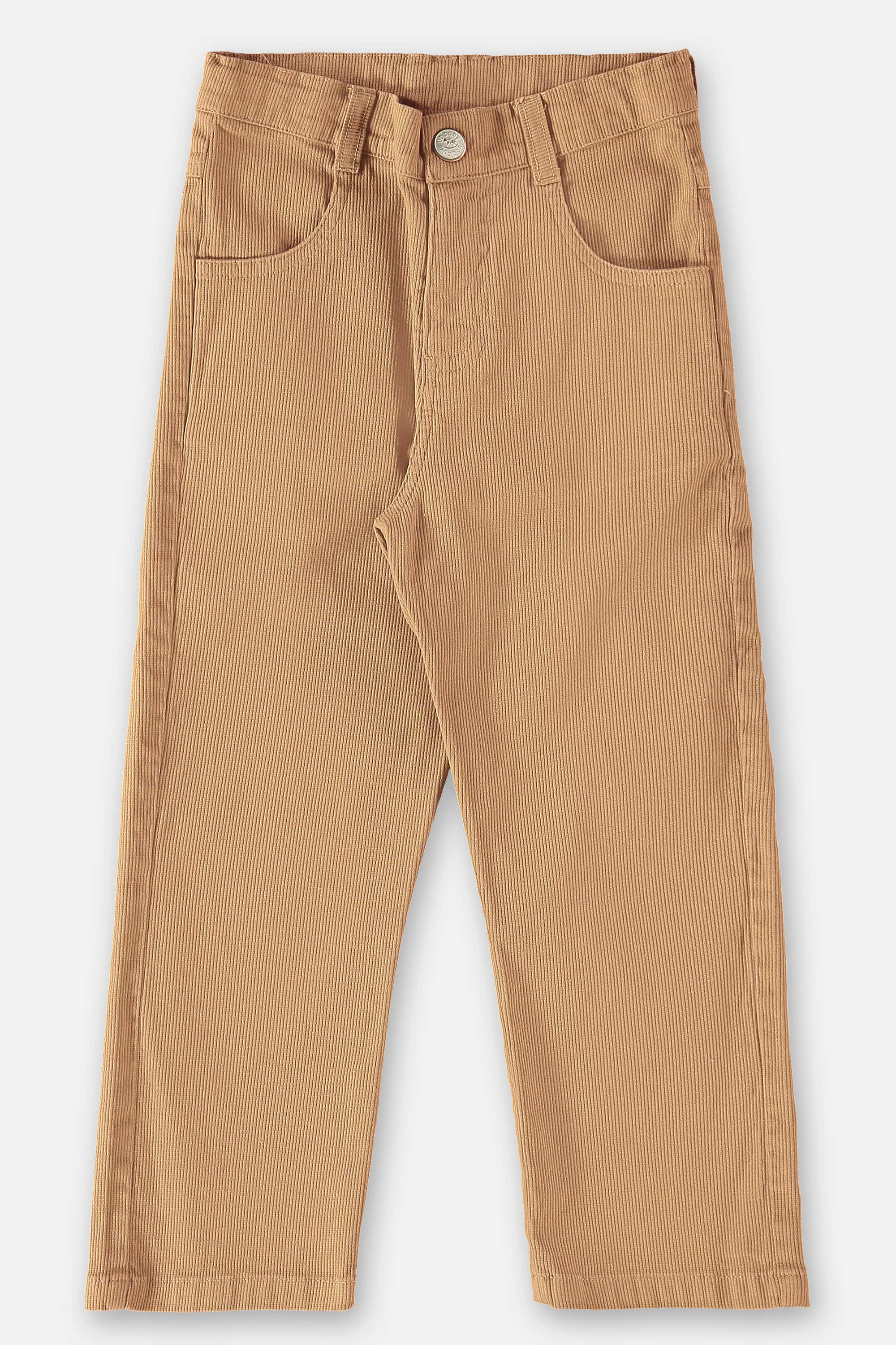 Calça em Sarja Infantil para Meninos (Marrom) Up Baby - Imagem 2