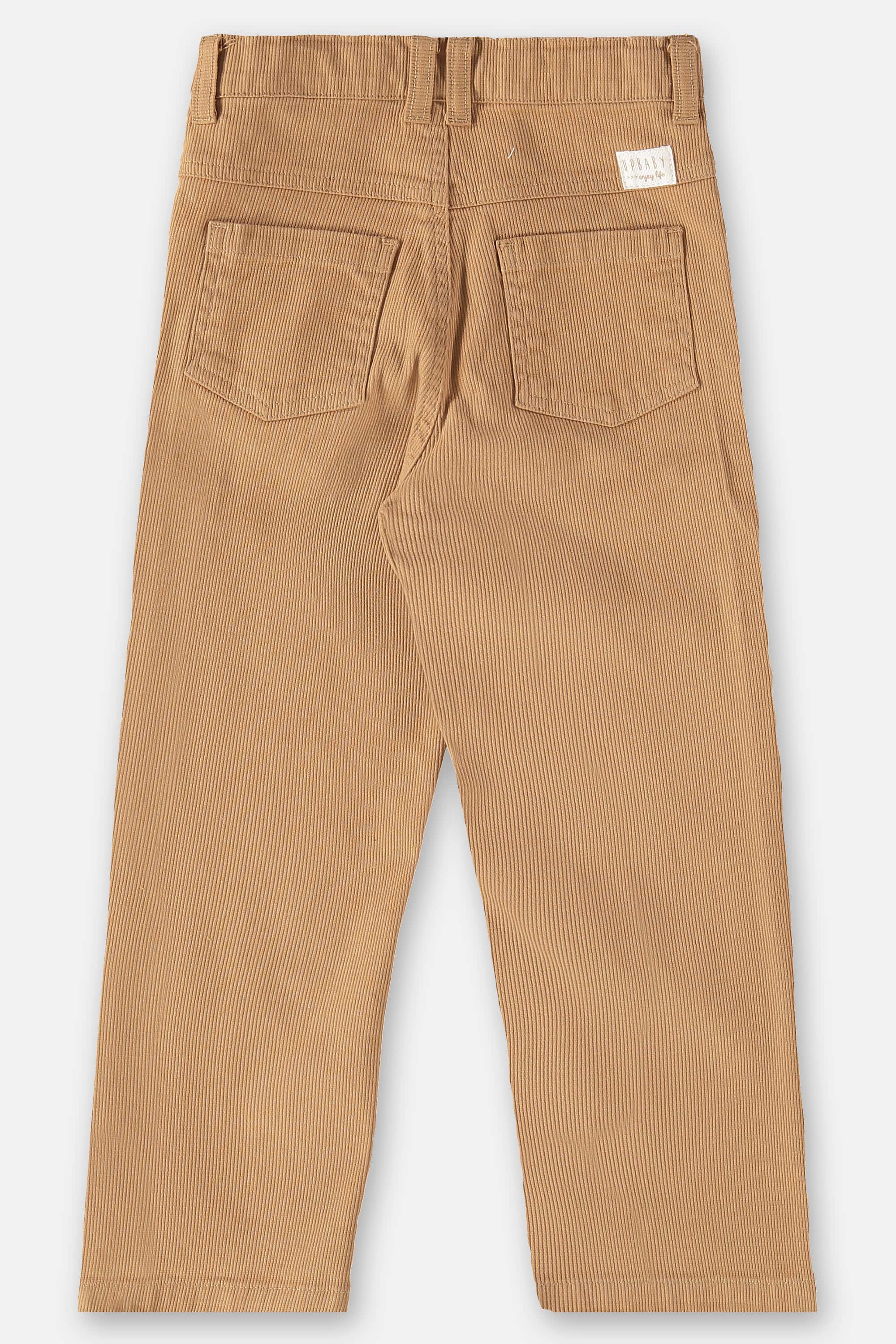Calça em Sarja Infantil para Meninos (Marrom) Up Baby - Imagem 3
