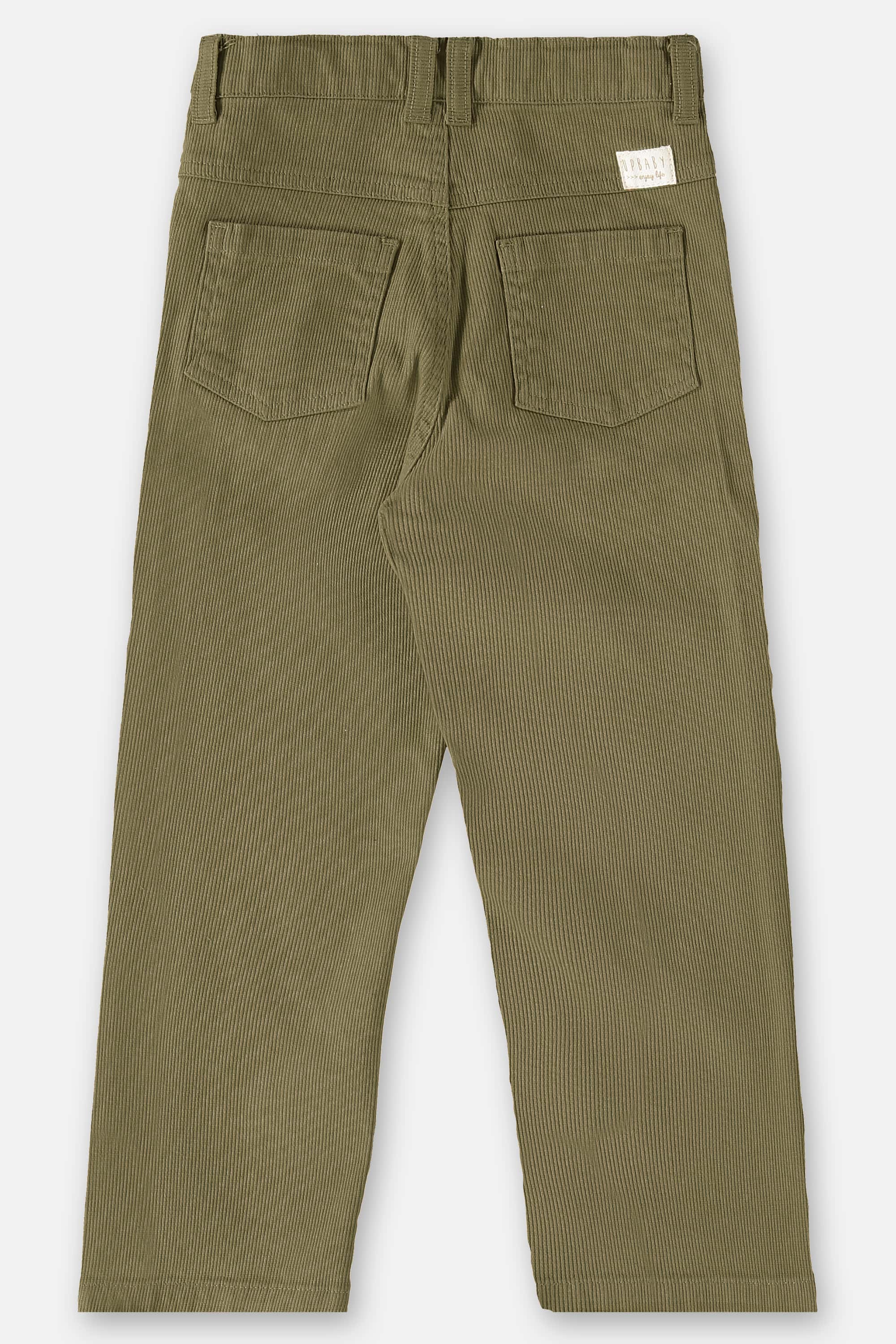 Calça em Sarja Infantil para Meninos (Verde) Up Baby - Imagem 3