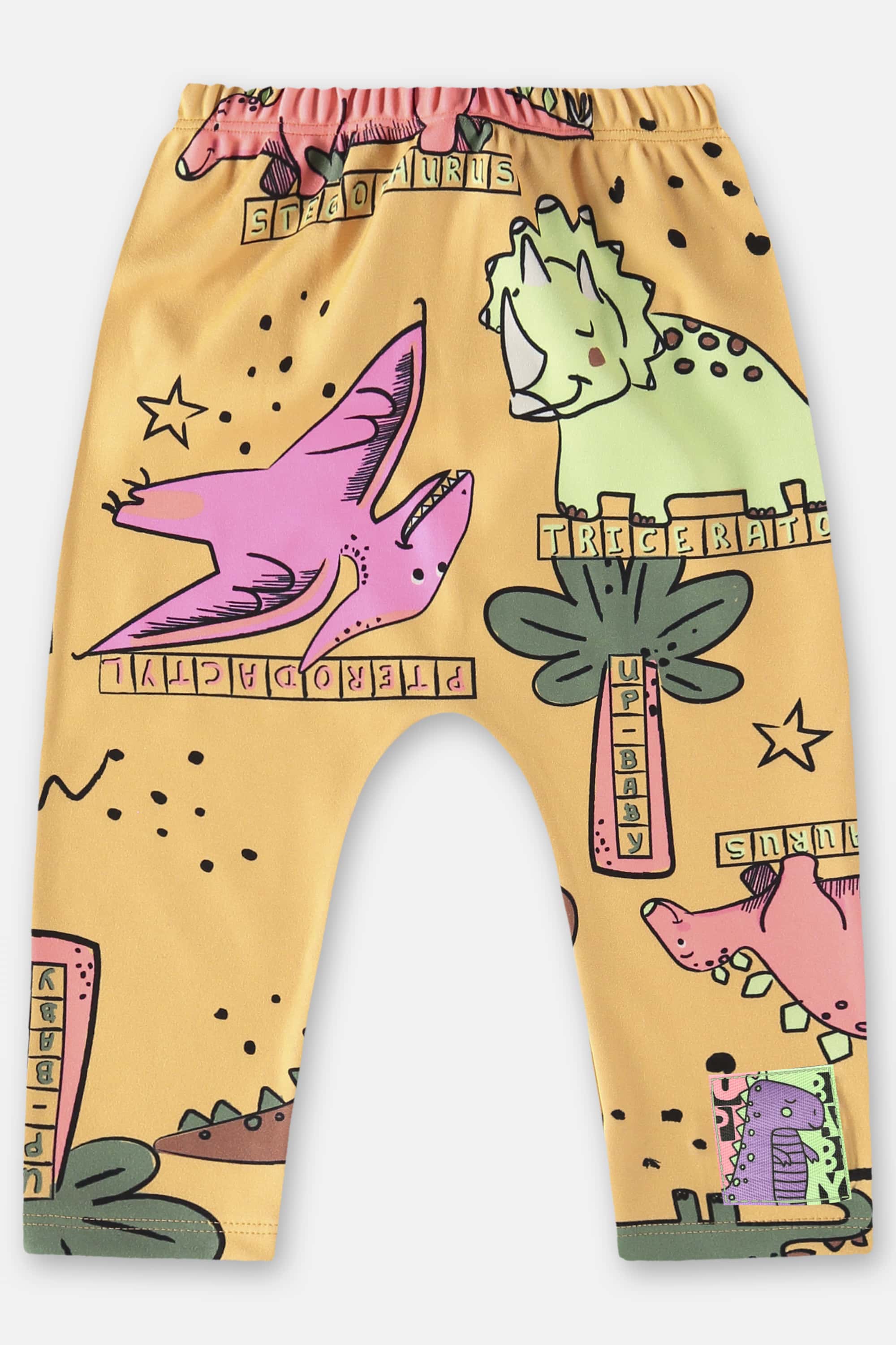 Calça Saruel para Bebê Menina (Laranja) Up Baby