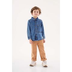 Camisa-Jeans-Infantil-Menino--Azul--Up-Baby