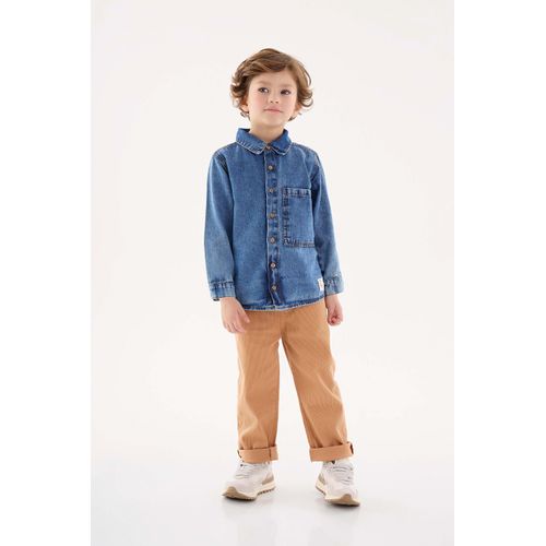 Camisa-Jeans-Infantil-Menino--Azul--Up-Baby