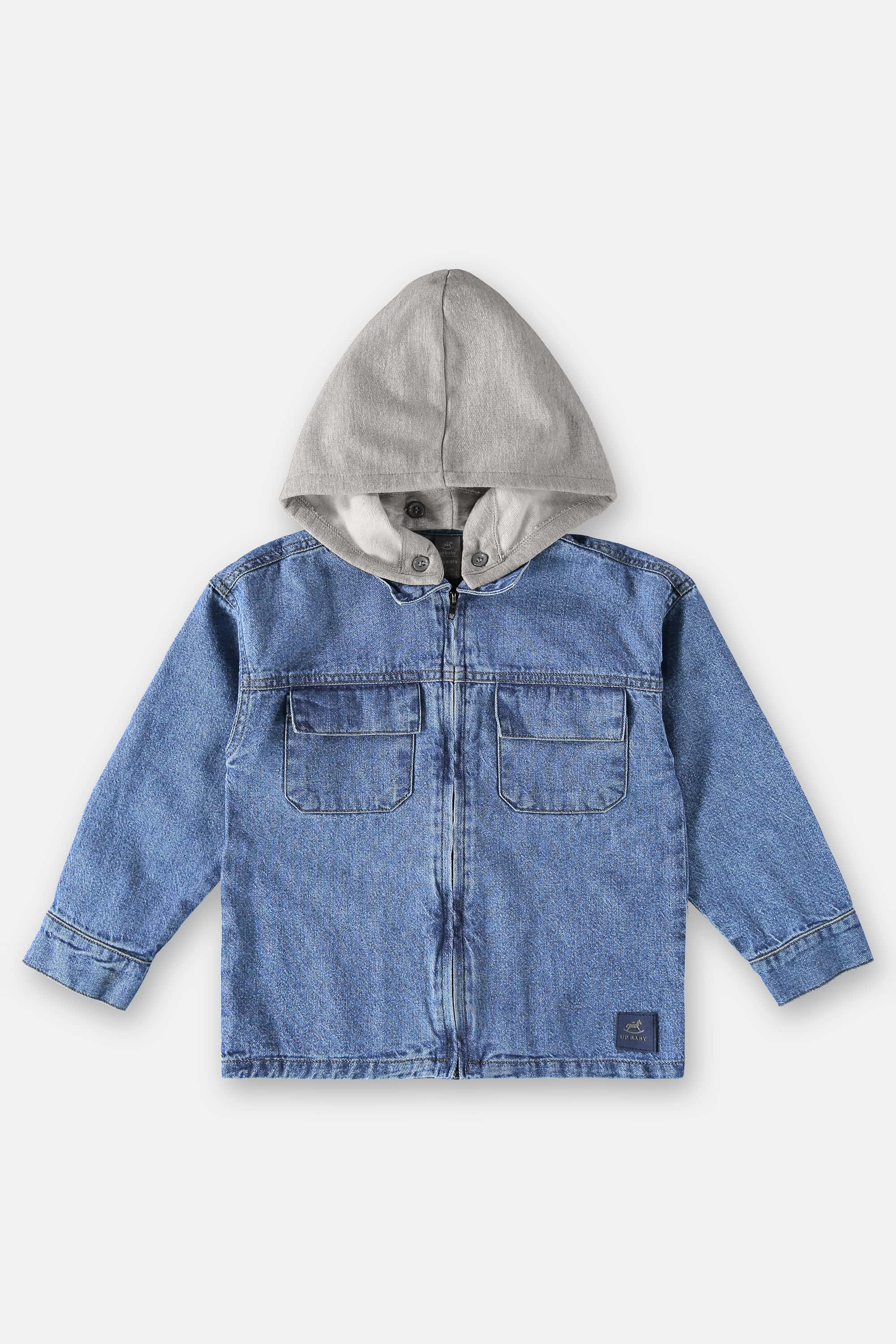 Jaqueta Jeans Infantil para Menino (Azul) Up Baby