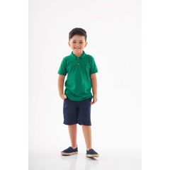 Camisa-Polo-Infantil-em-Piquet--Verde--Up-Baby
