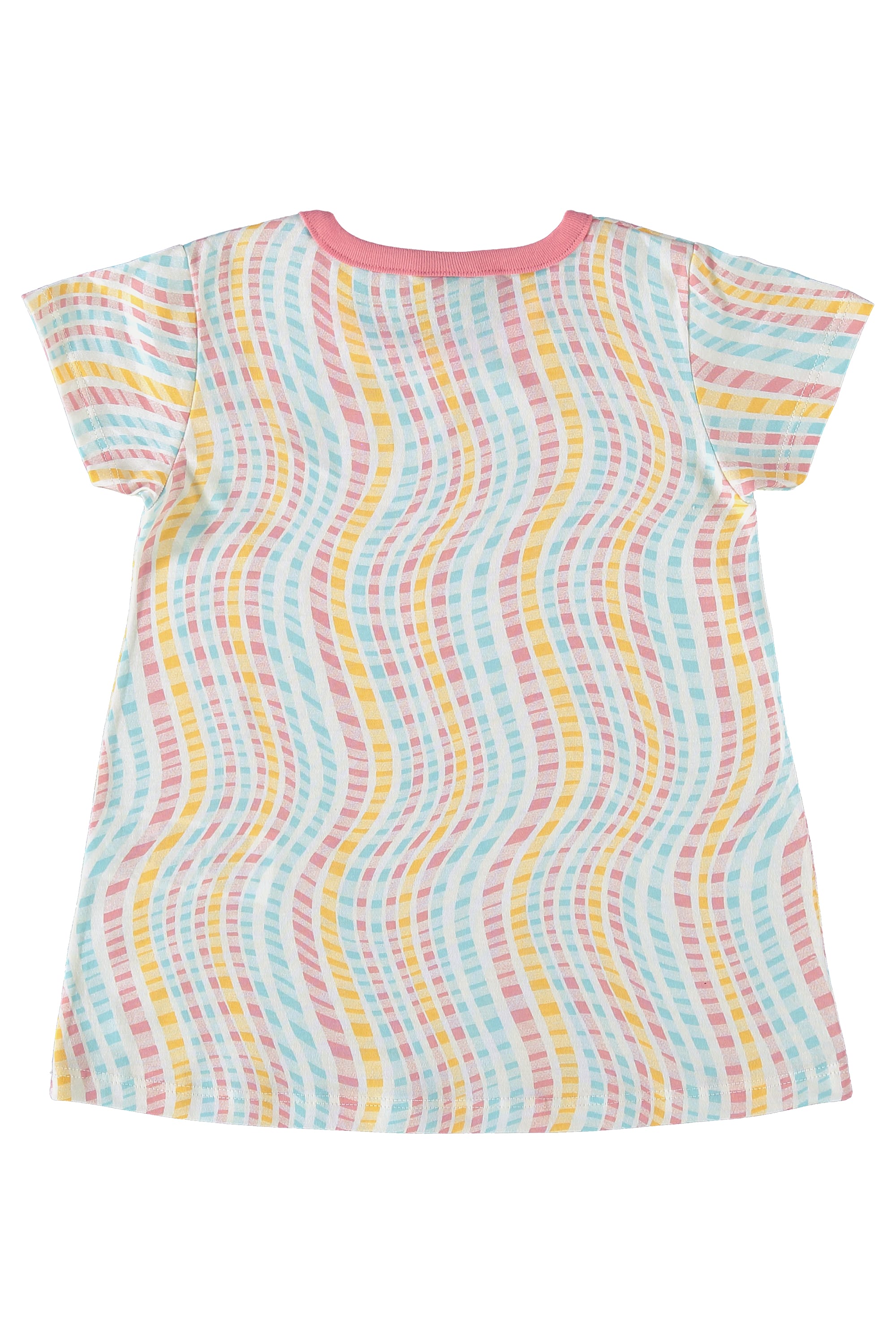 Blusa em Meia Malha para Menina (Azul) Bee Loop - Imagem 2