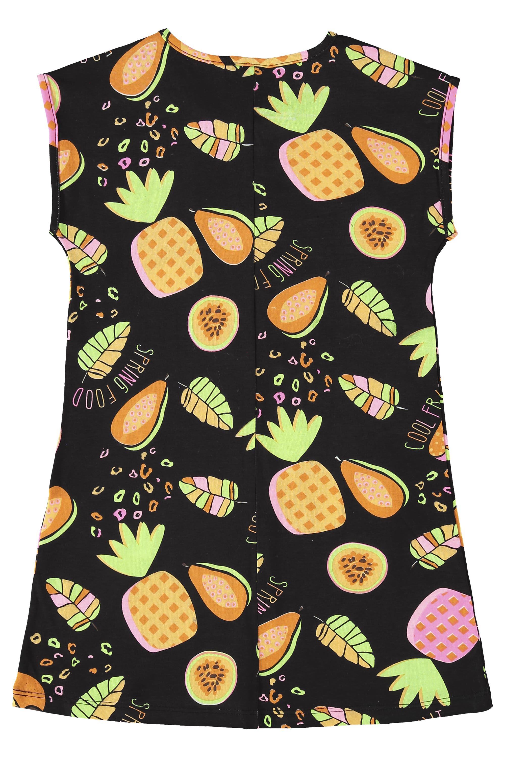 Vestido Infantil em Meia Malha (Preto) Bee Loop - Imagem 3