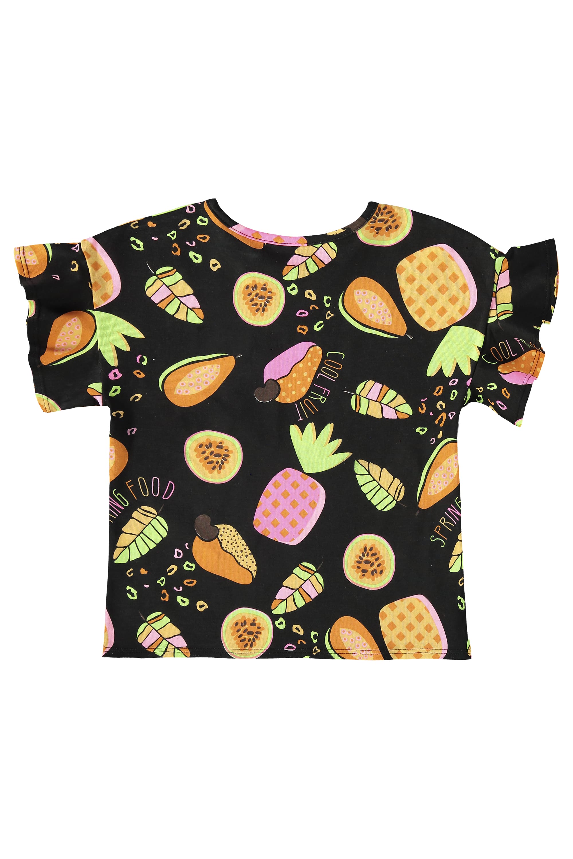 Conjunto Infantil com Blusa e Short para Menina (Preto) Bee Loop - Imagem 6