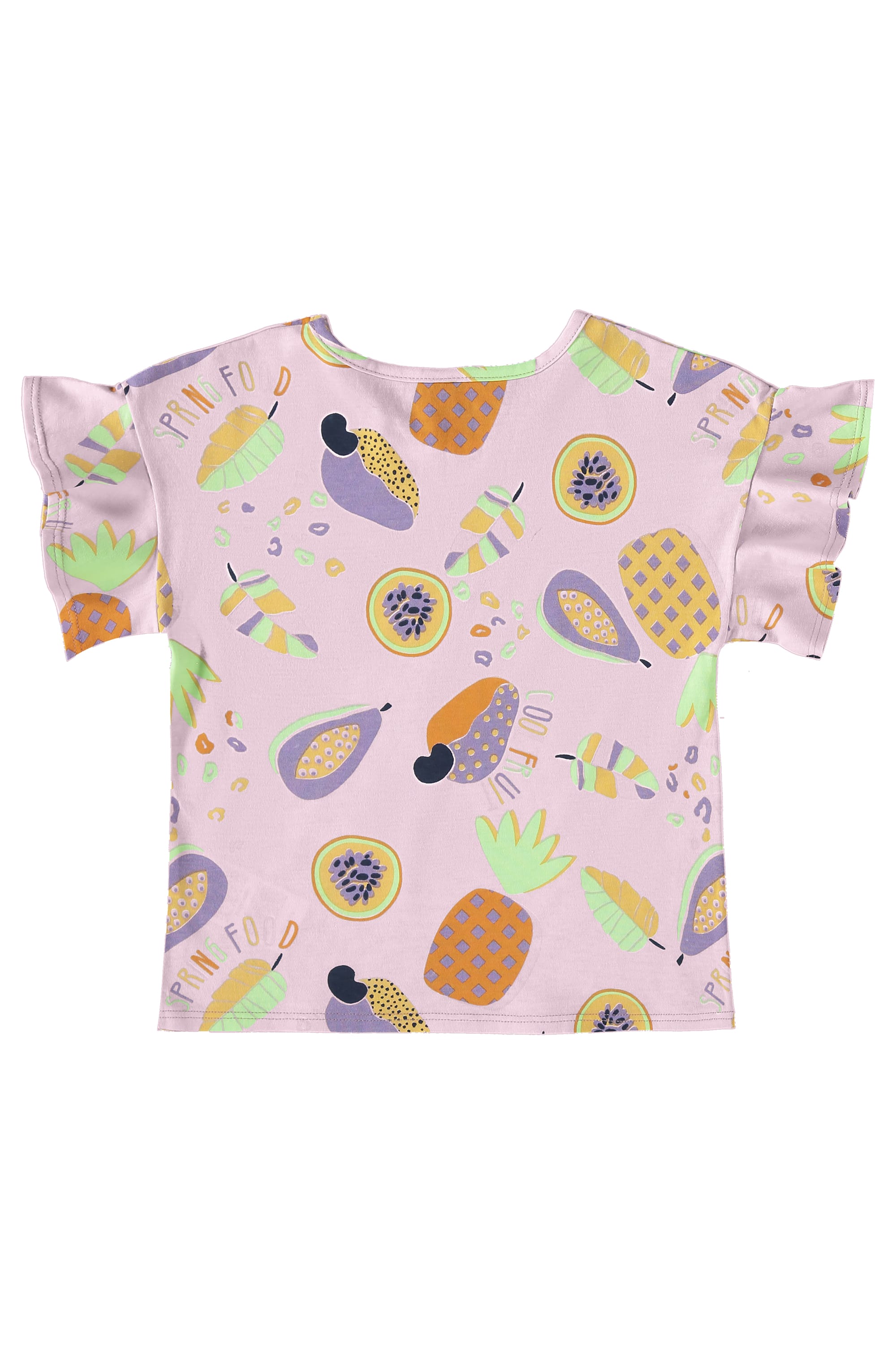 Conjunto Infantil com Blusa e Short para Menina (Roxo) Bee Loop - Imagem 5