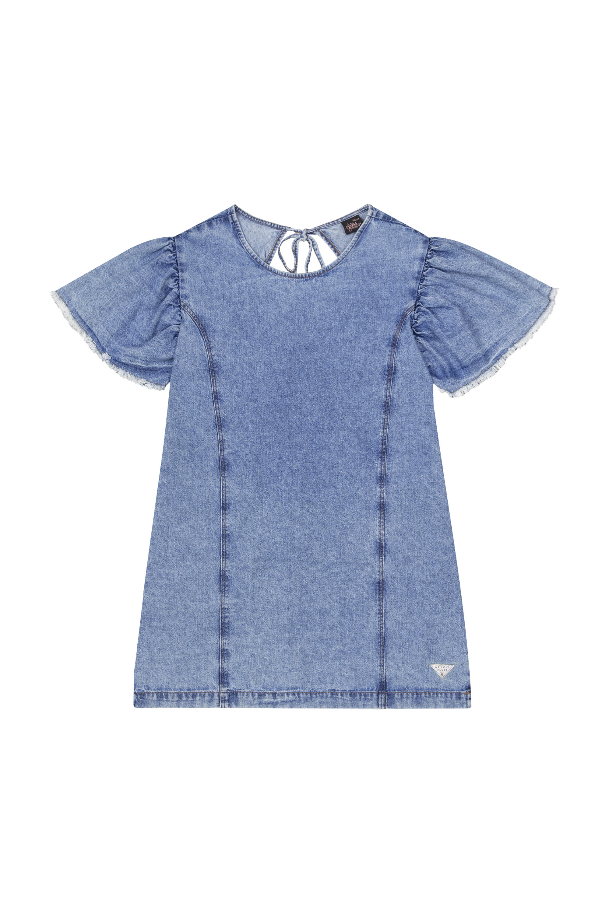 Vestido Jeans Juvenil (Azul) Gloss - Imagem 2
