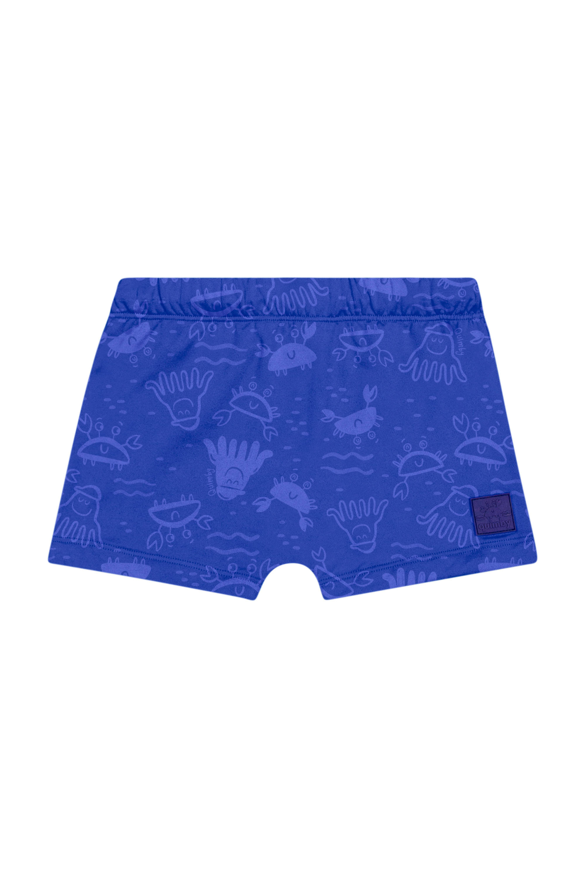 Sunga Boxer Infantil FPS +50 para Menino (Azul) Quimby - Imagem 4