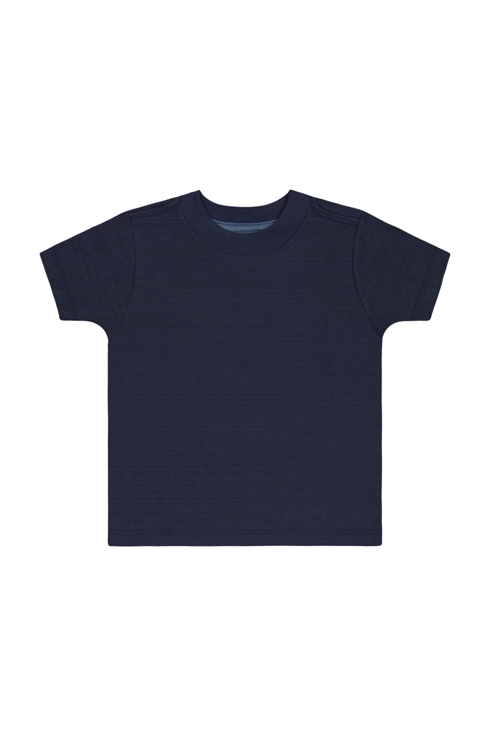 Conjunto com Jardineira e Camiseta para Bebê Menino (Azul Marinho) Quimby - Imagem 2