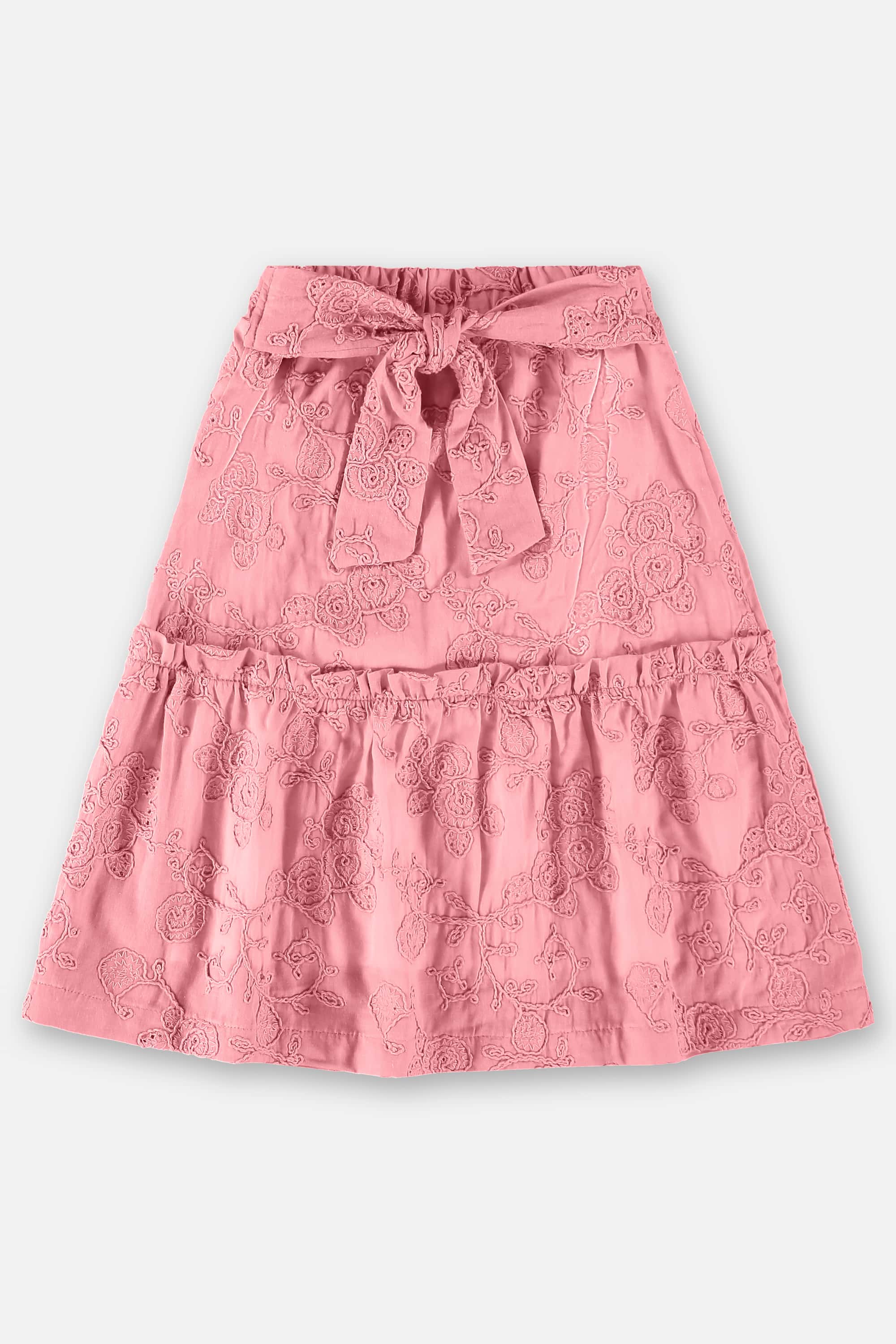 Conjunto Infantil para Menina com Blusa e Saia (Rosa) Up Baby - Imagem 4