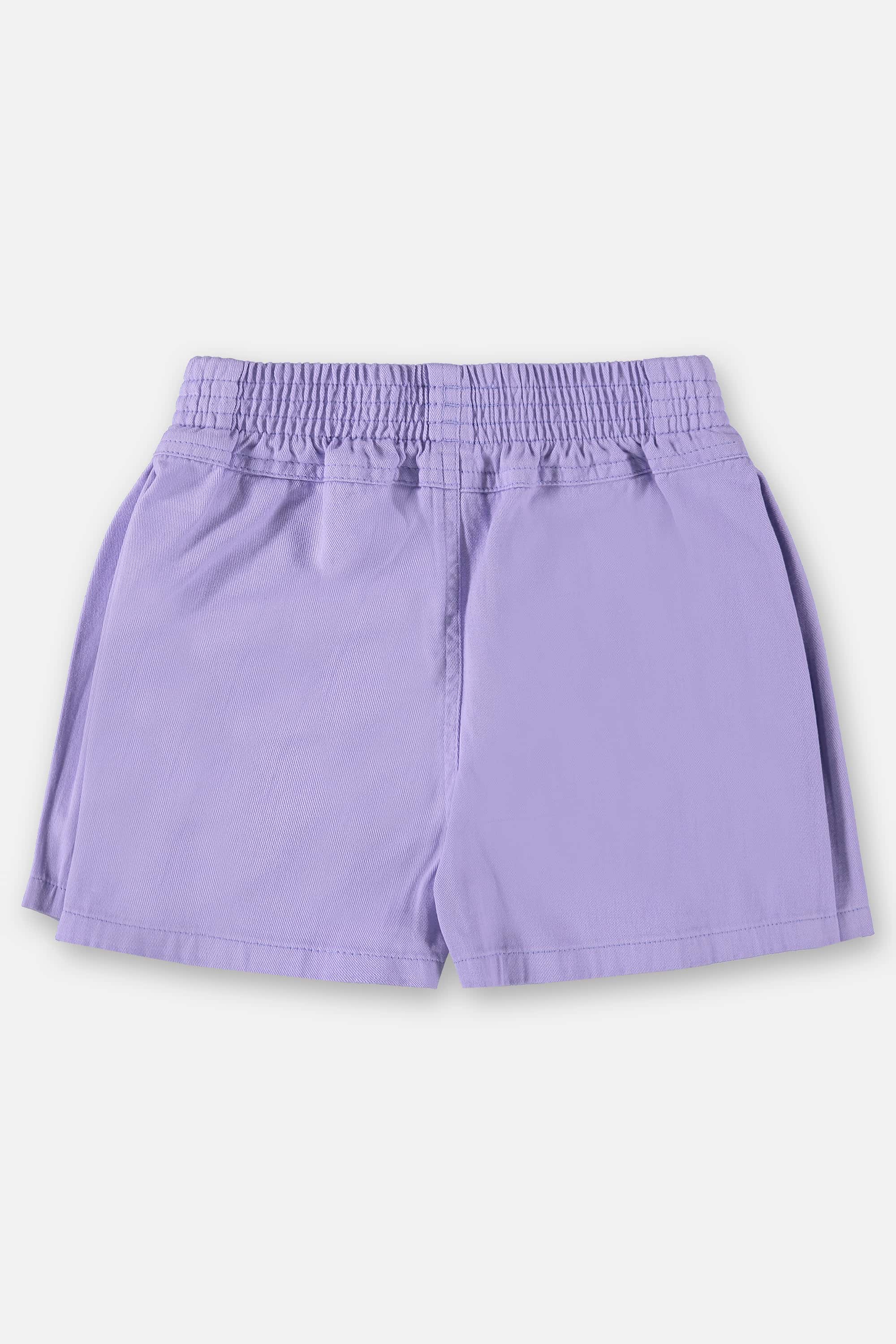 Short Infantil para Meninas em Sarja (Roxo) Up Baby - Imagem 3