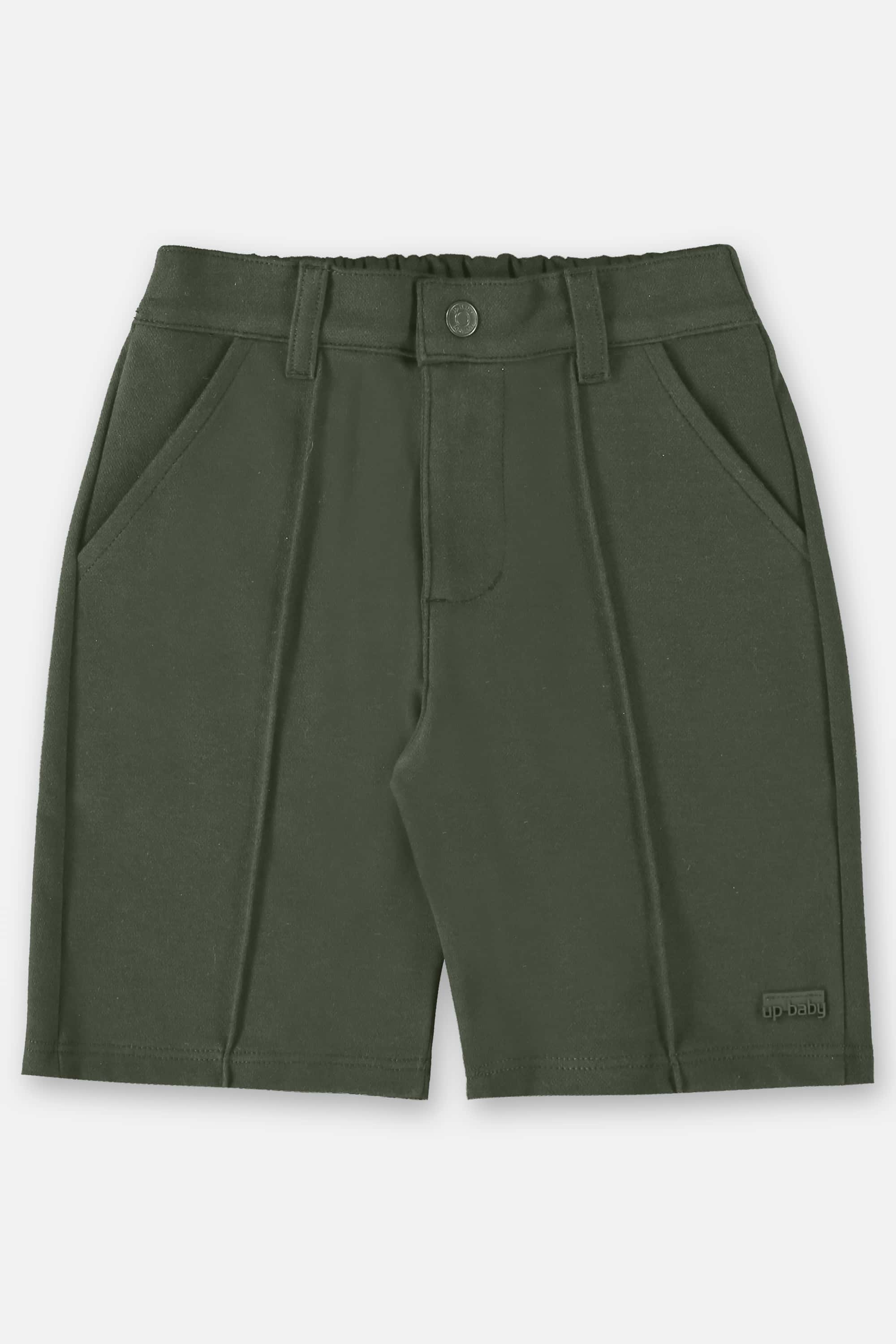 Bermuda Básica Infantil para Menino (Verde) Up Baby