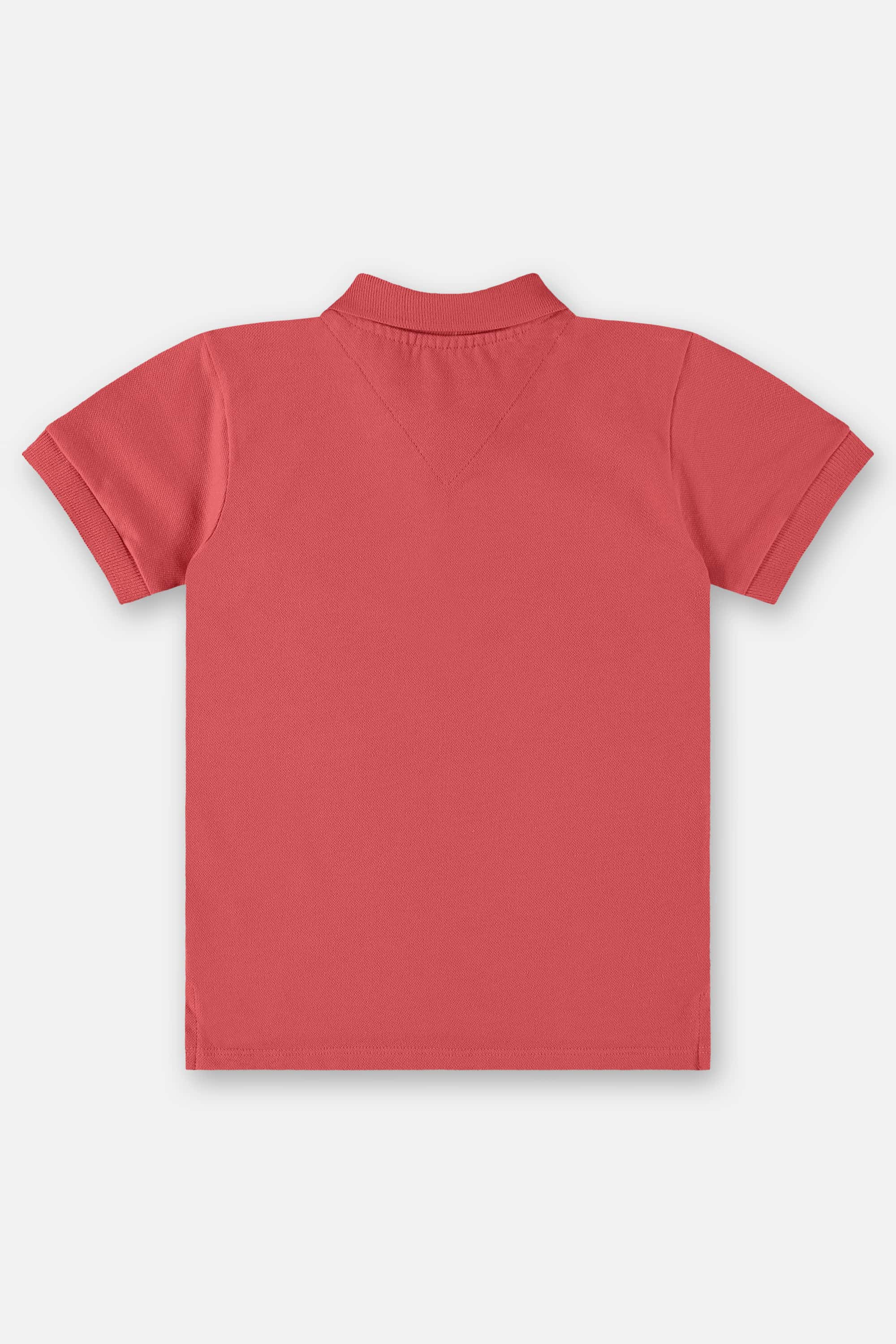 Camisa Polo Infantil Básica para Meninos (Vermelho) Up Baby - Imagem 2