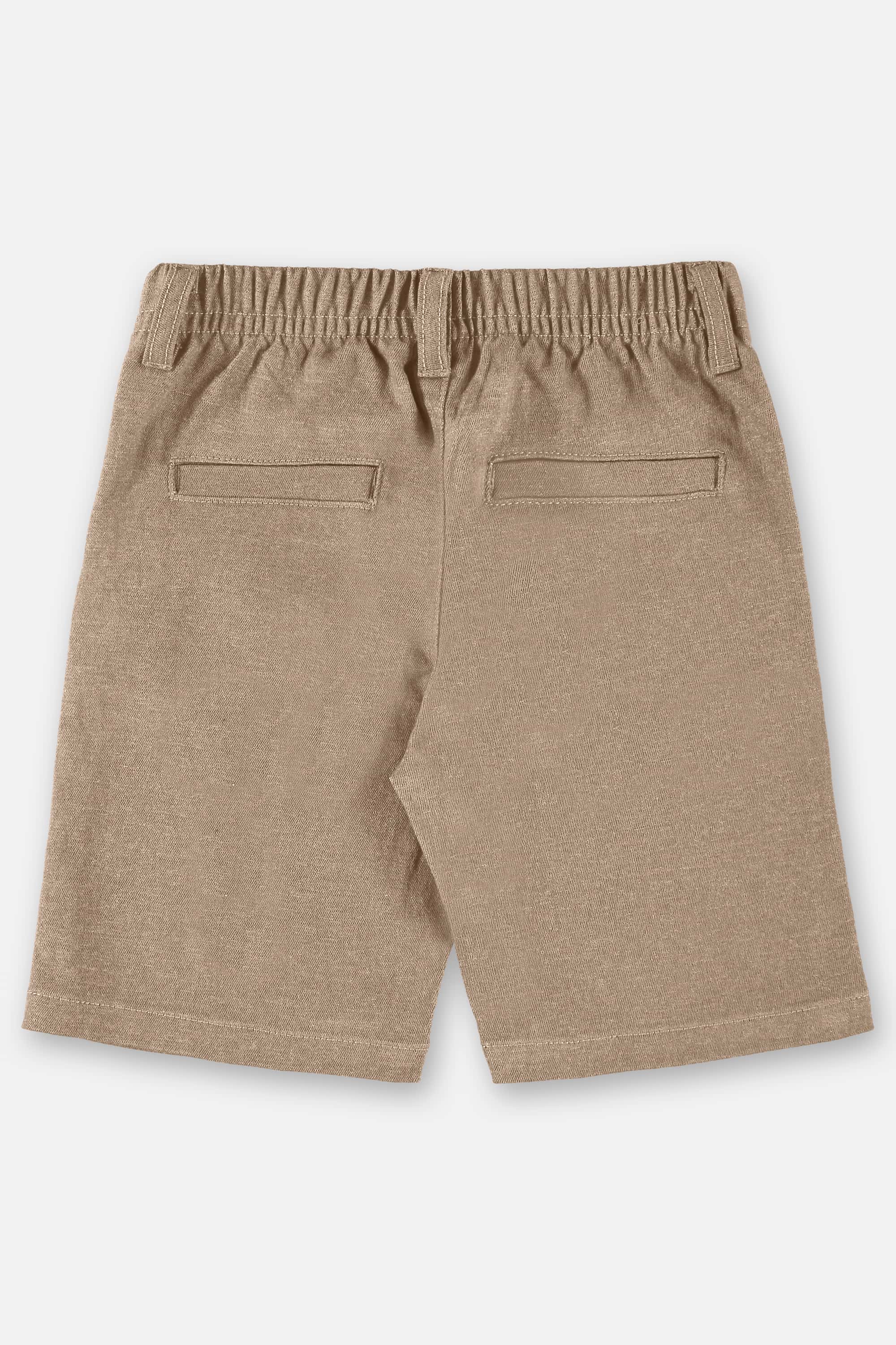 Bermuda Infantil em Sarja (Marrom) Up Baby - Imagem 3