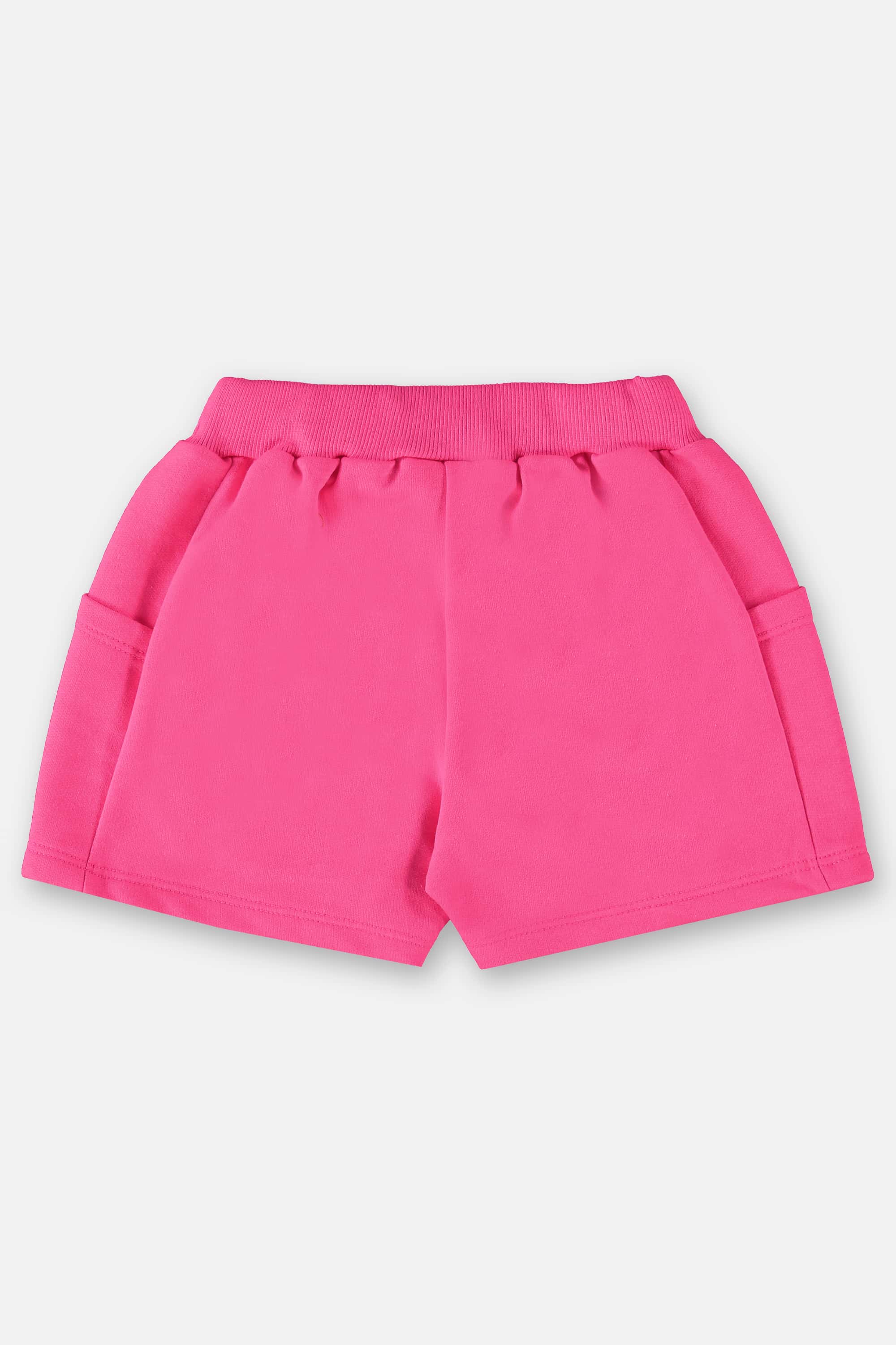 Short Básico Infantil para Meninas (Rosa Pink Neon) Up Baby - Imagem 3