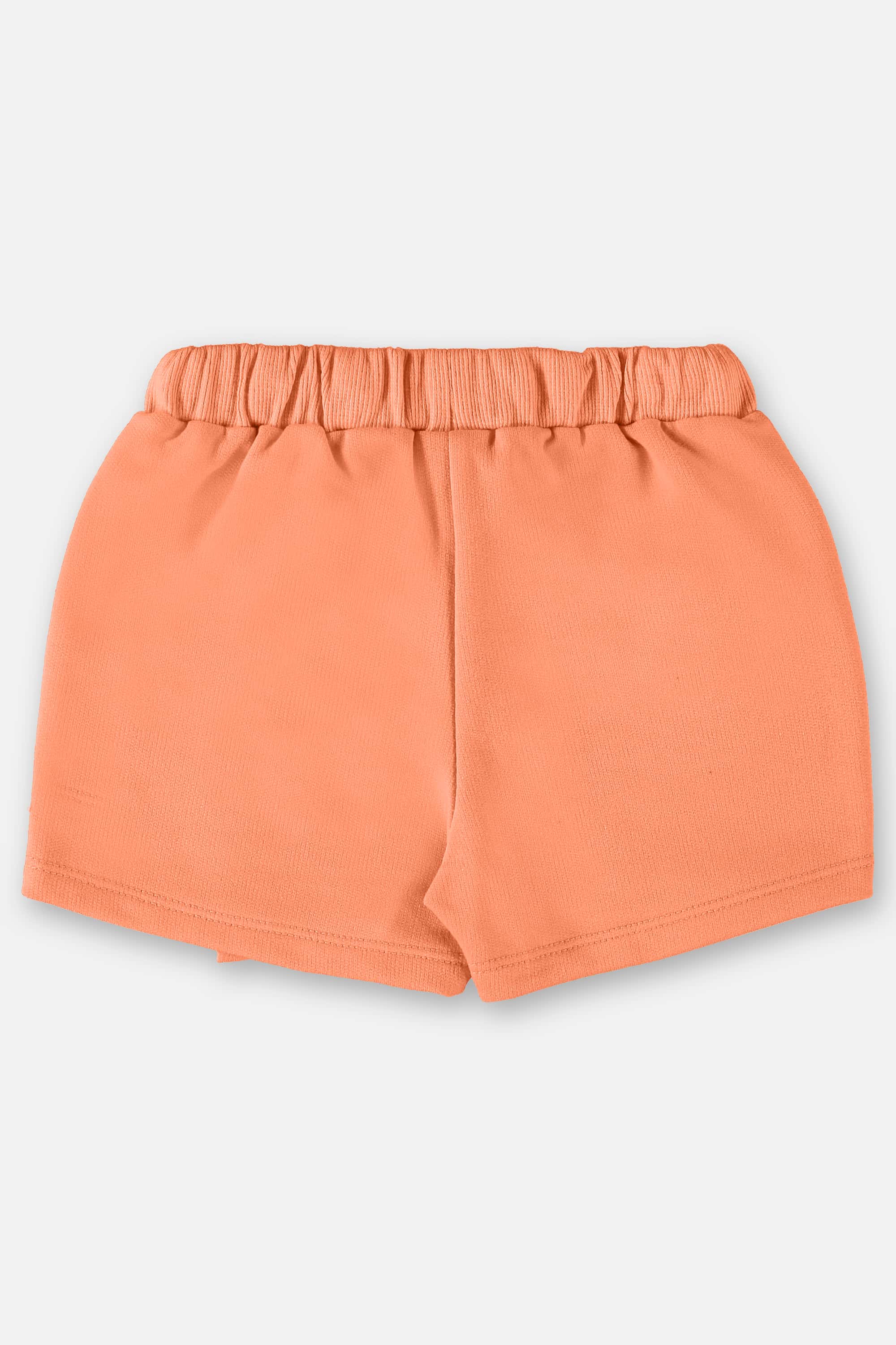 Short-Saia Básico Infantil em Moletom (Laranja) Up Baby - Imagem 2