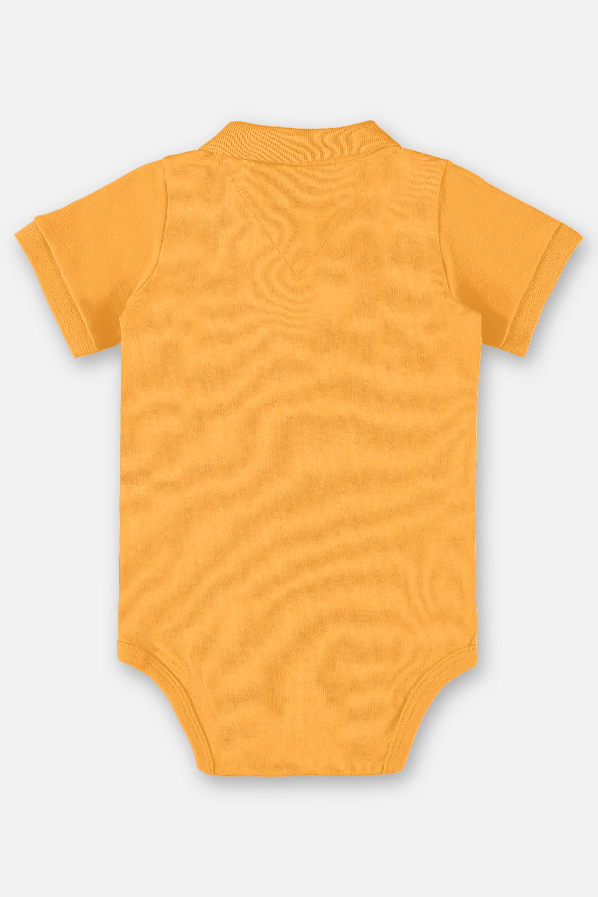 Body Polo em Suedine para Bebê Menino (Laranja) Up Baby - Imagem 2