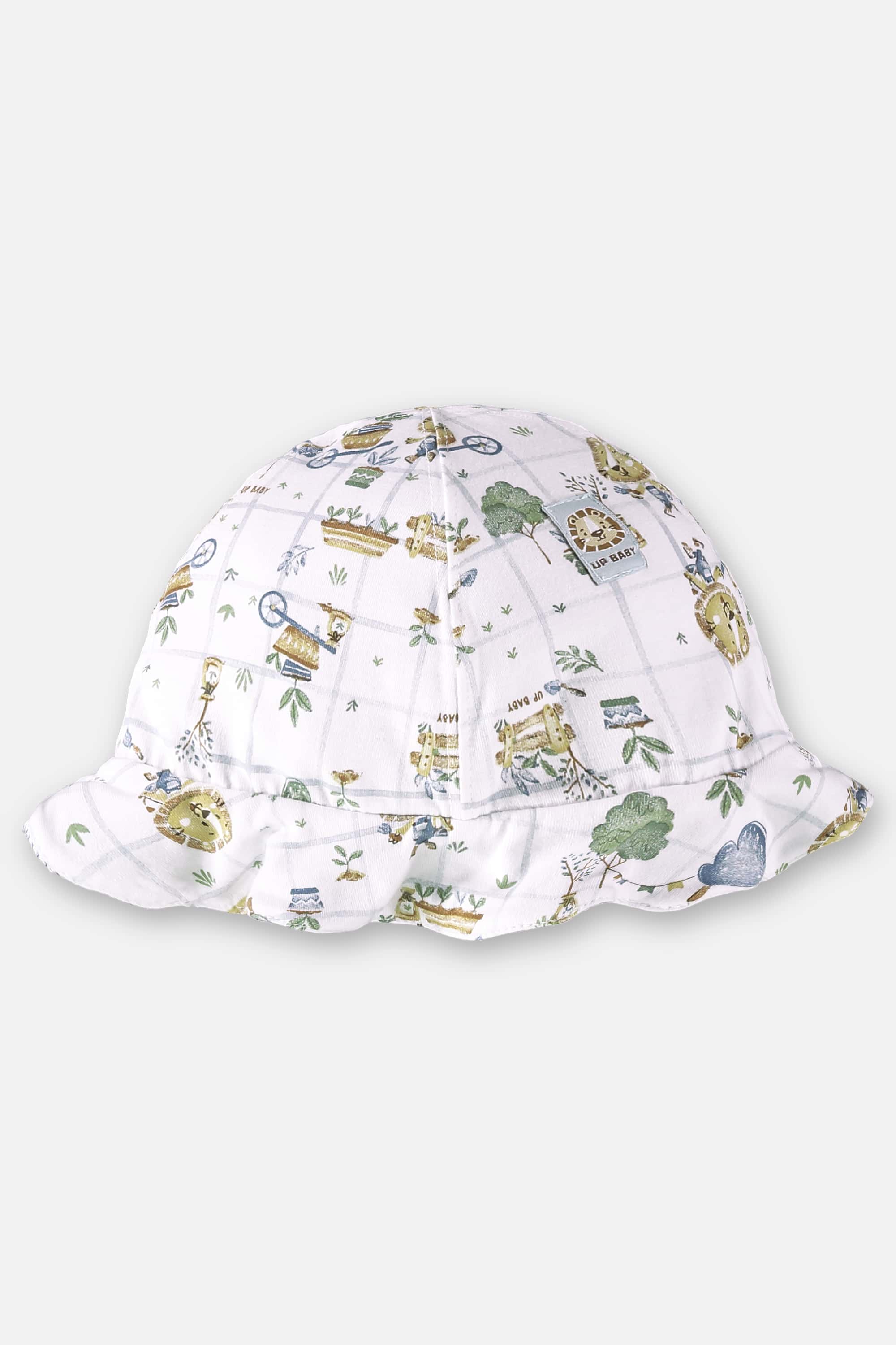 Bucket Hat Comfy Unissex para Bebê em Suedine (Branco) Up Baby - Imagem 2
