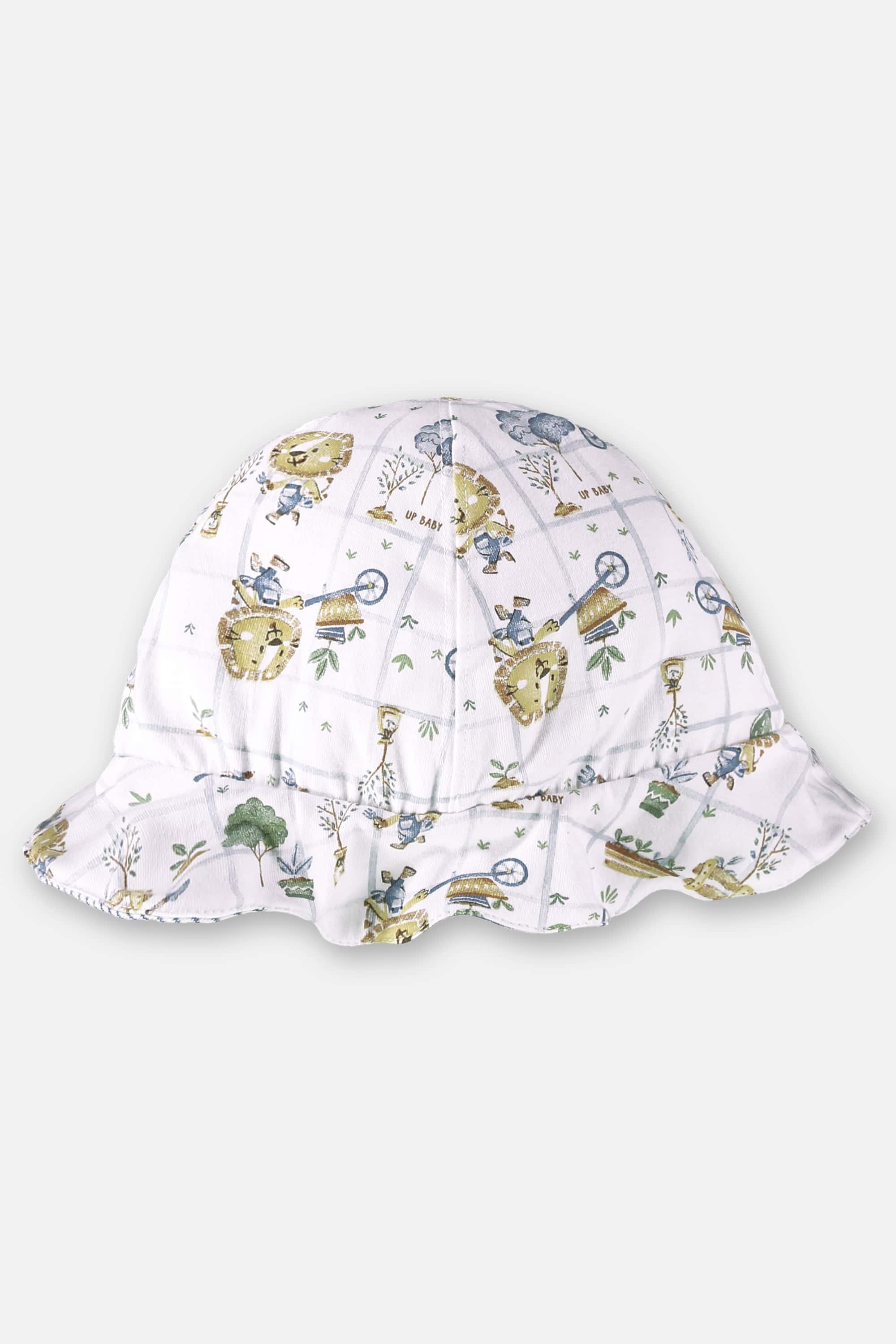 Bucket Hat Comfy Unissex para Bebê em Suedine (Branco) Up Baby - Imagem 3